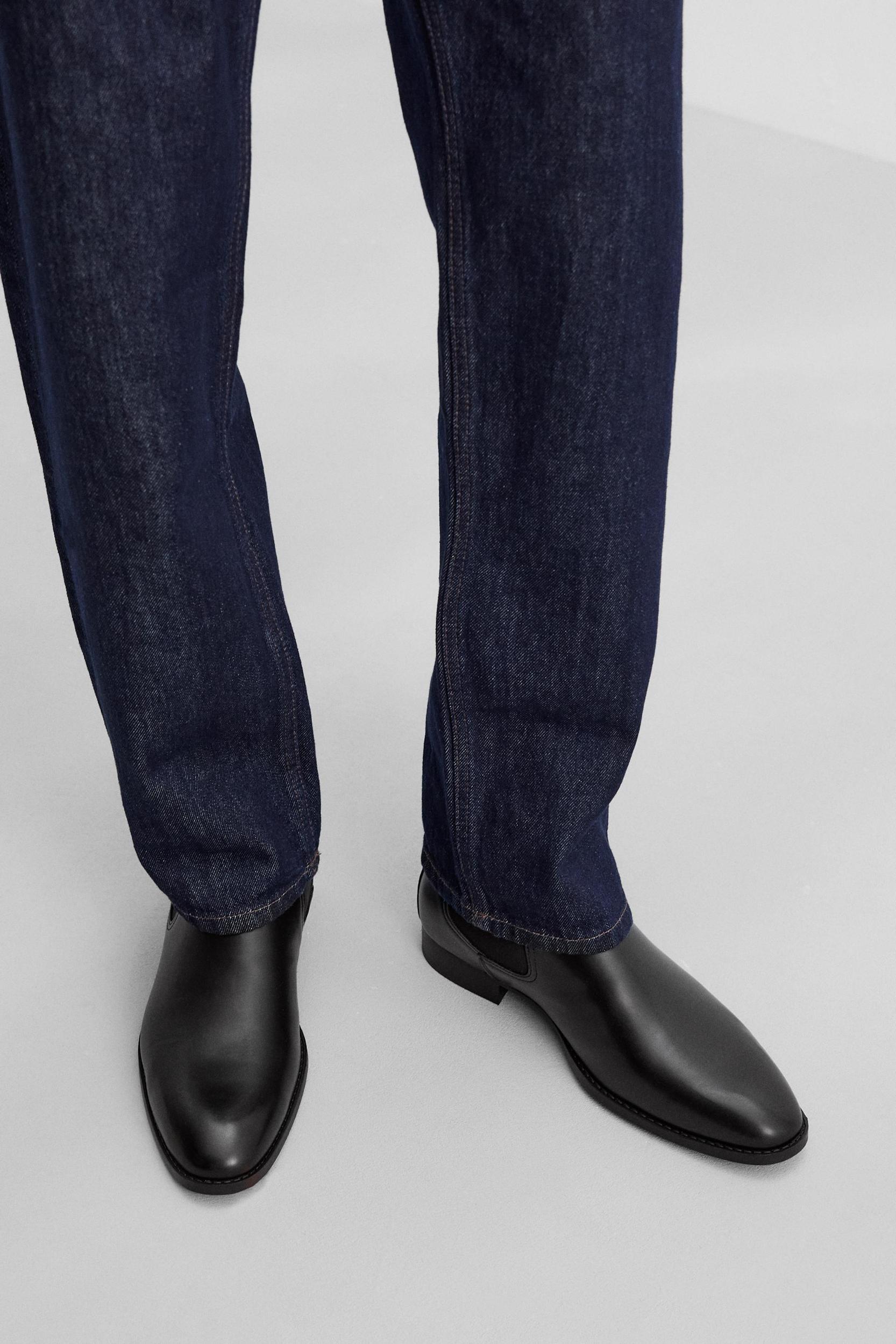 POINTED TOE CHELSEA BOOTS Product Image