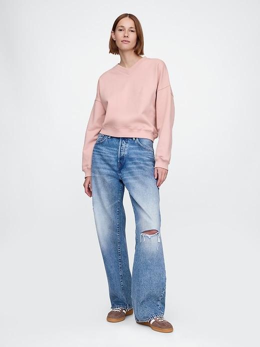 Heavyweight French Terry Oversized Sweatshirt Product Image