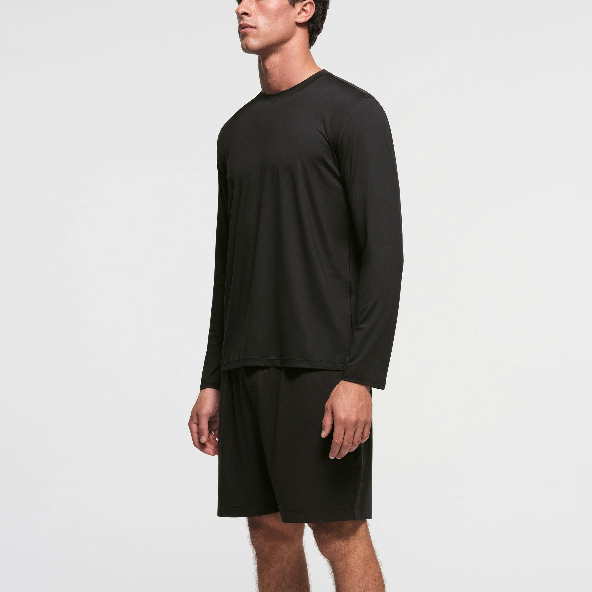 OUTDOOR JERSEY MENS CLASSIC LONG SLEEVE T-SHIRT | ONYX Product Image