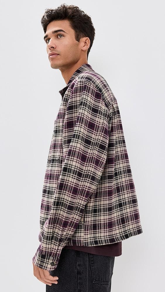 Obey Alton Zip Shirt Jacket | Shopbop Product Image