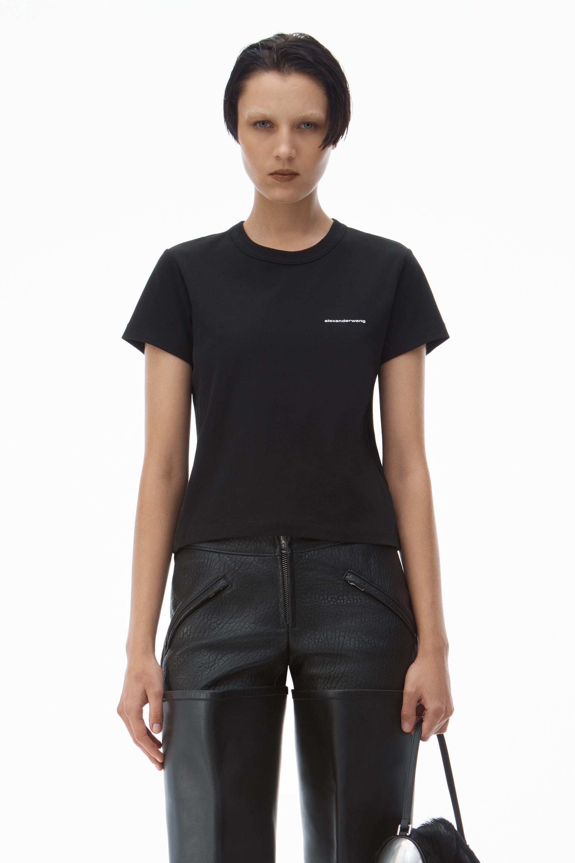 Logo-print Shrunken Jersey Tee Product Image