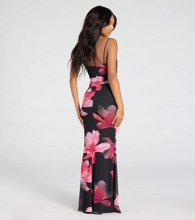 On Vacay V-Neck Floral Maxi Dress Product Image