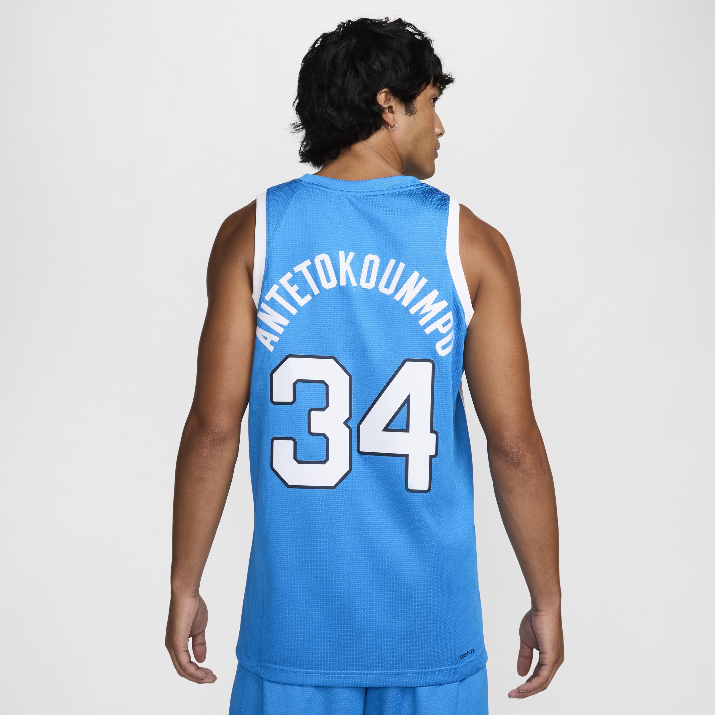 Giannis Antetokounmpo Greece Limited Road Men's Nike Basketball Replica Jersey Product Image