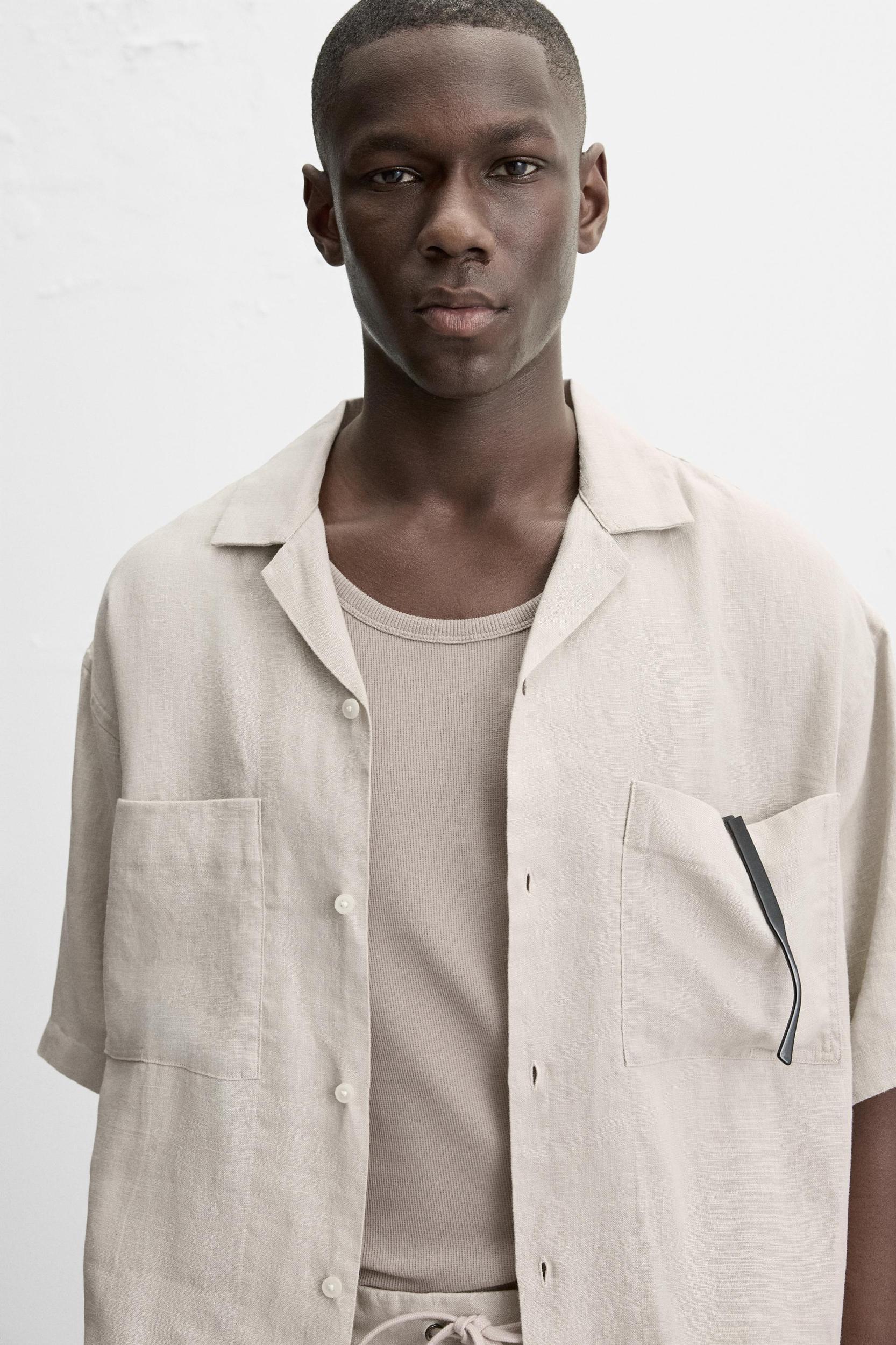 100% LINEN SHIRT Product Image