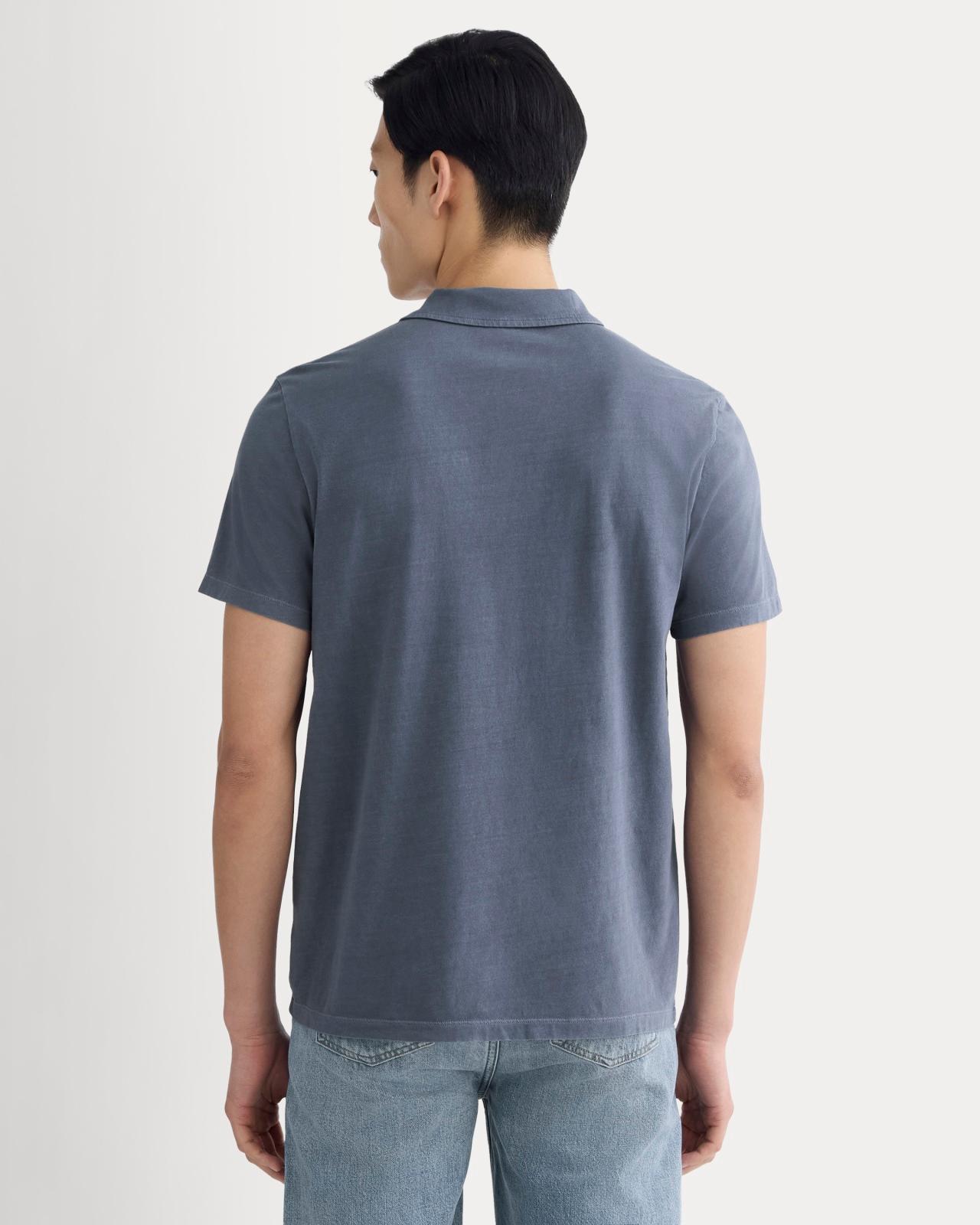 The Essential Organic Garment-Dyed Polo Product Image
