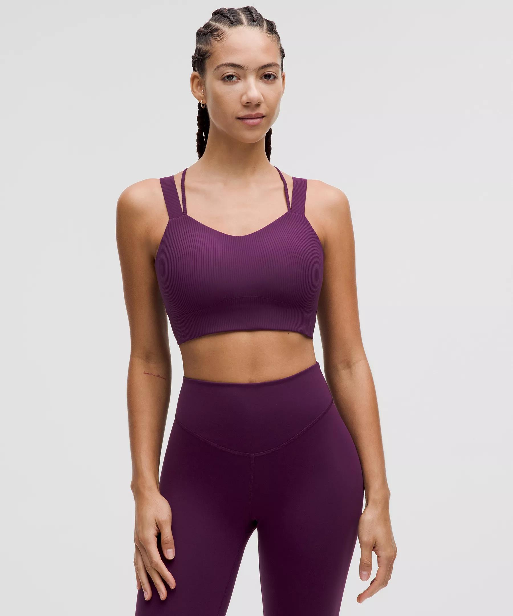 Like a Cloud Ribbed Longline Bra *Light Support, D/DD Cup Product Image