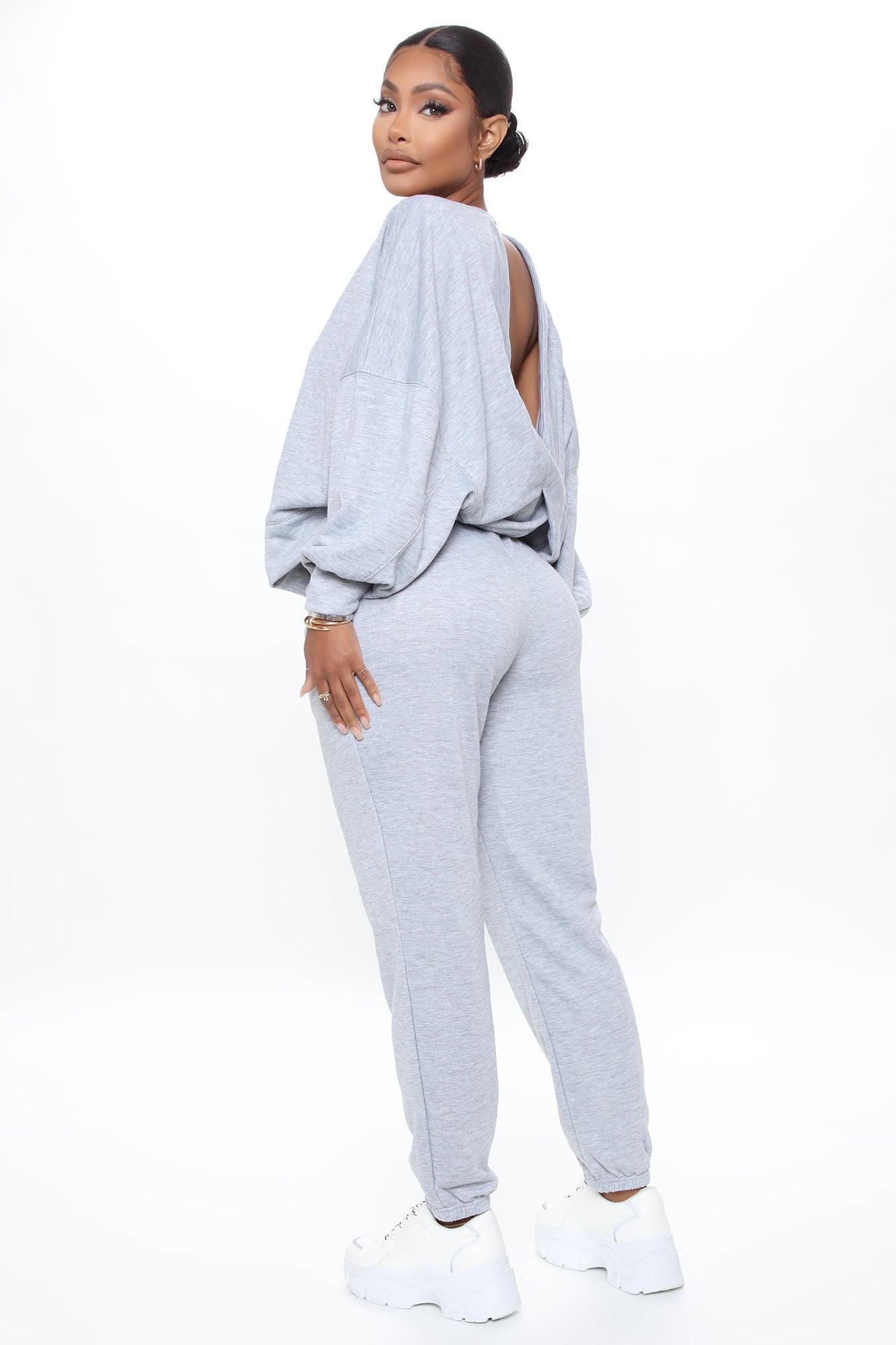 Big On Comfort Jogger Pant - Heather Grey Product Image