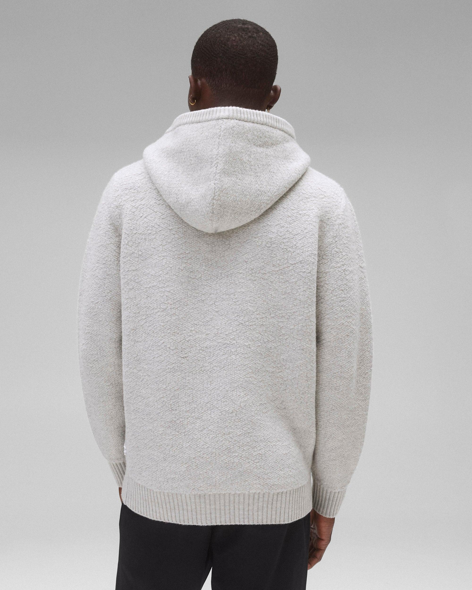Textured Boucle Turf Hoodie Male Product Image