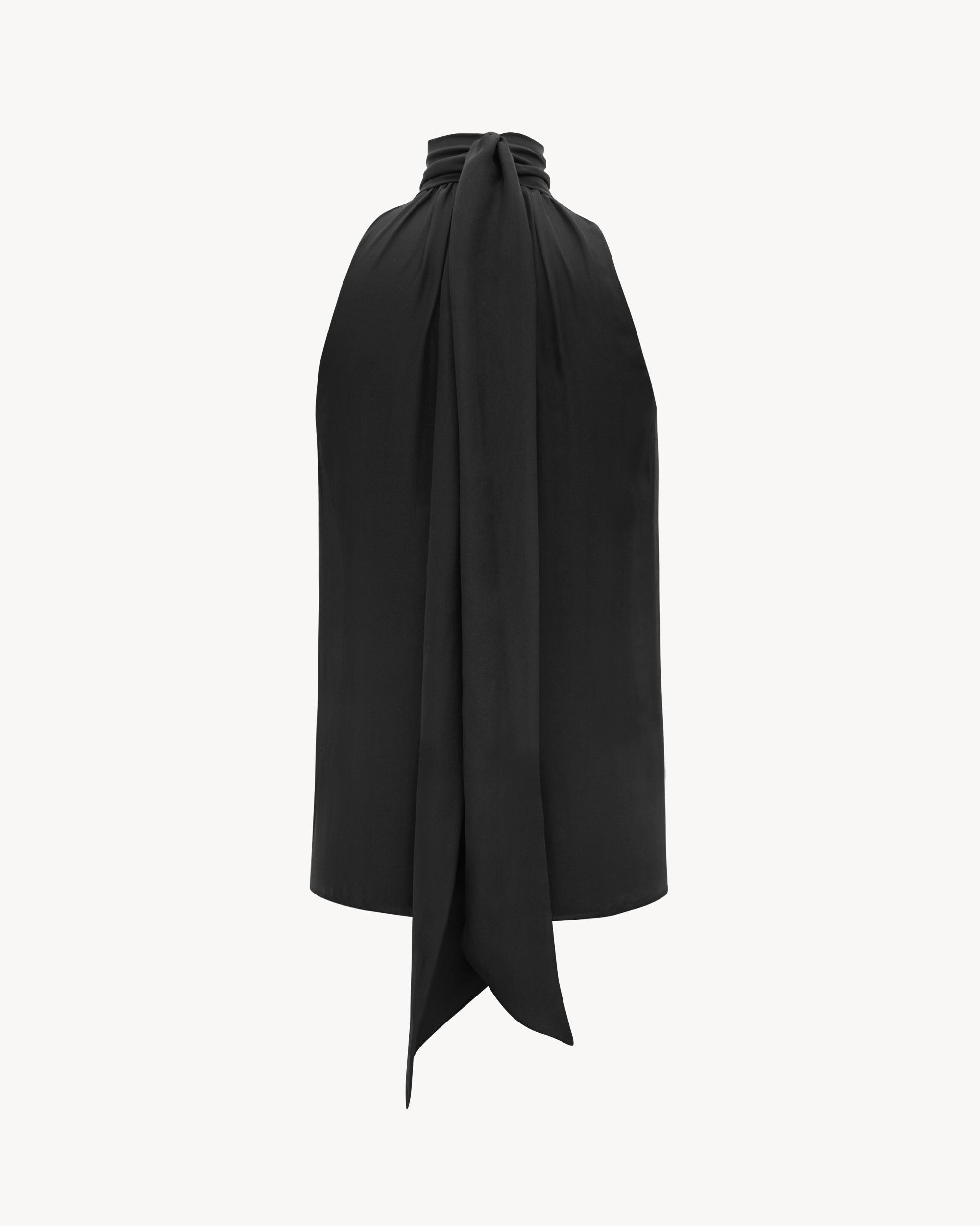 Blouse in silk muslin Product Image