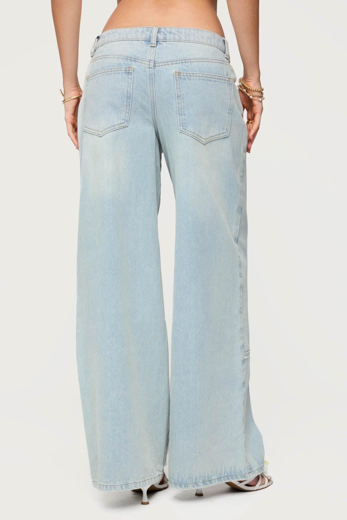 Teela Lacey Low Rise Carpenter Jeans Product Image