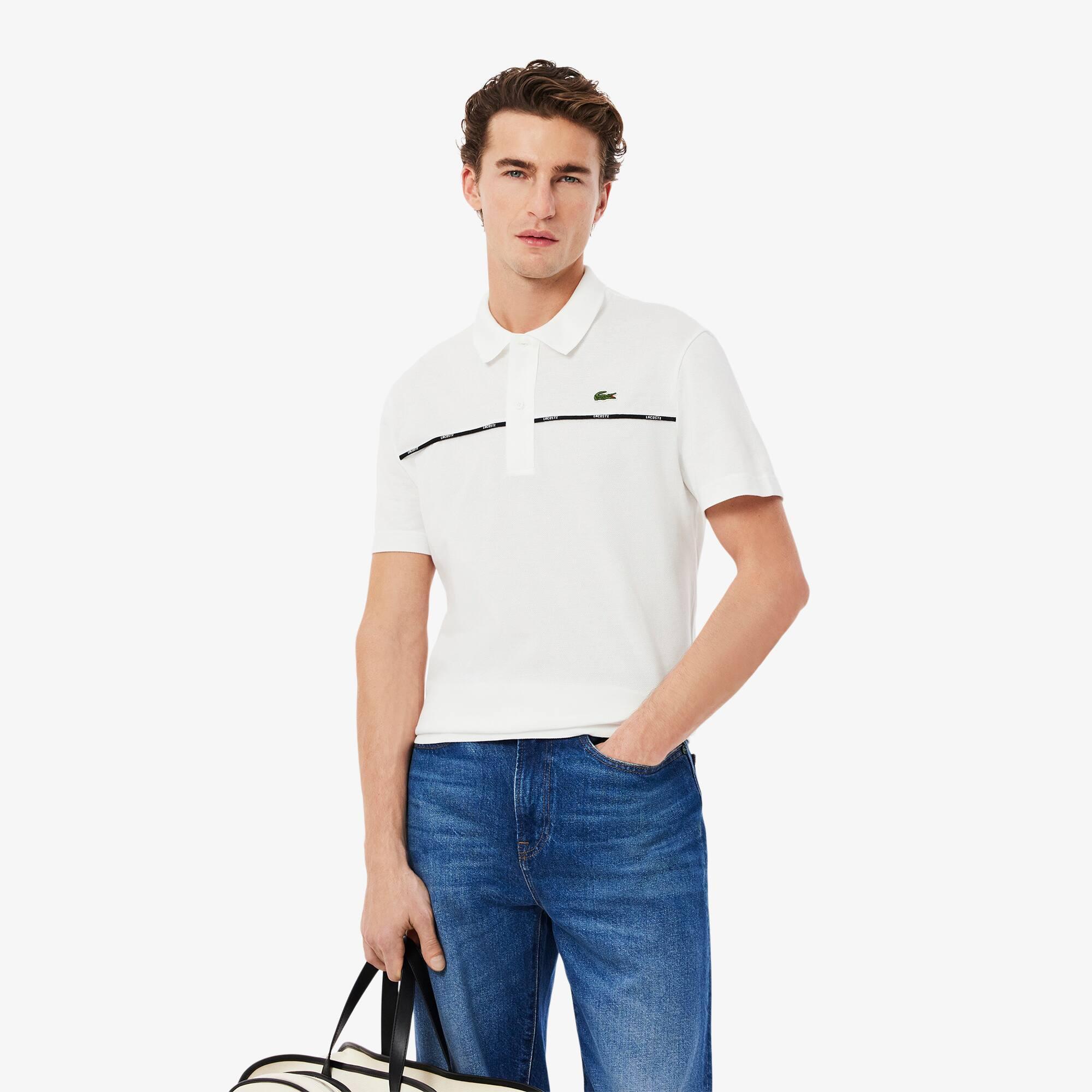 Regular Fit Logo Trim L.12.12 Polo Shirt Product Image