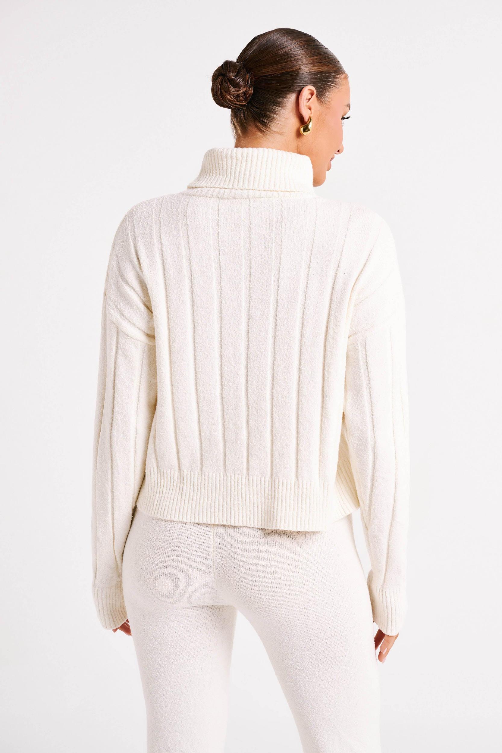 Cupid Long Sleeve Turtle Neck - Ivory Product Image