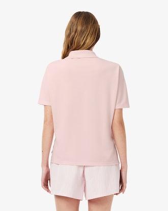 Relaxed Fit Fluid Piqué Polo Shirt Product Image