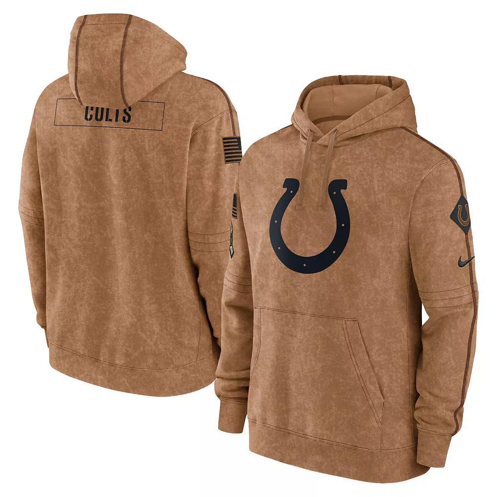 Mens Nike Indianapolis Colts 2023 Salute To Service Club Pullover Hoodie Product Image