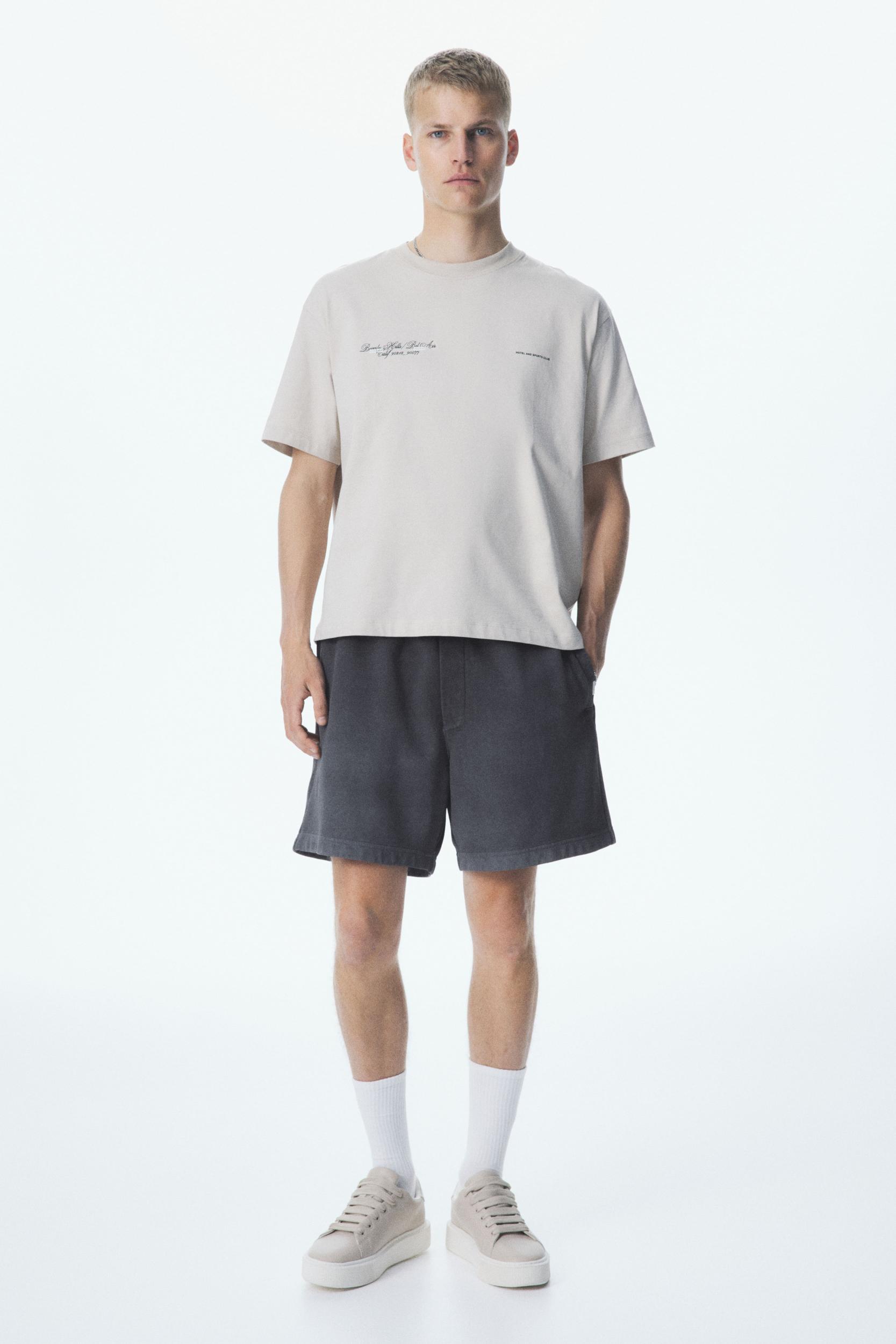 Relaxed-Fit Cotton Sweatshorts Product Image