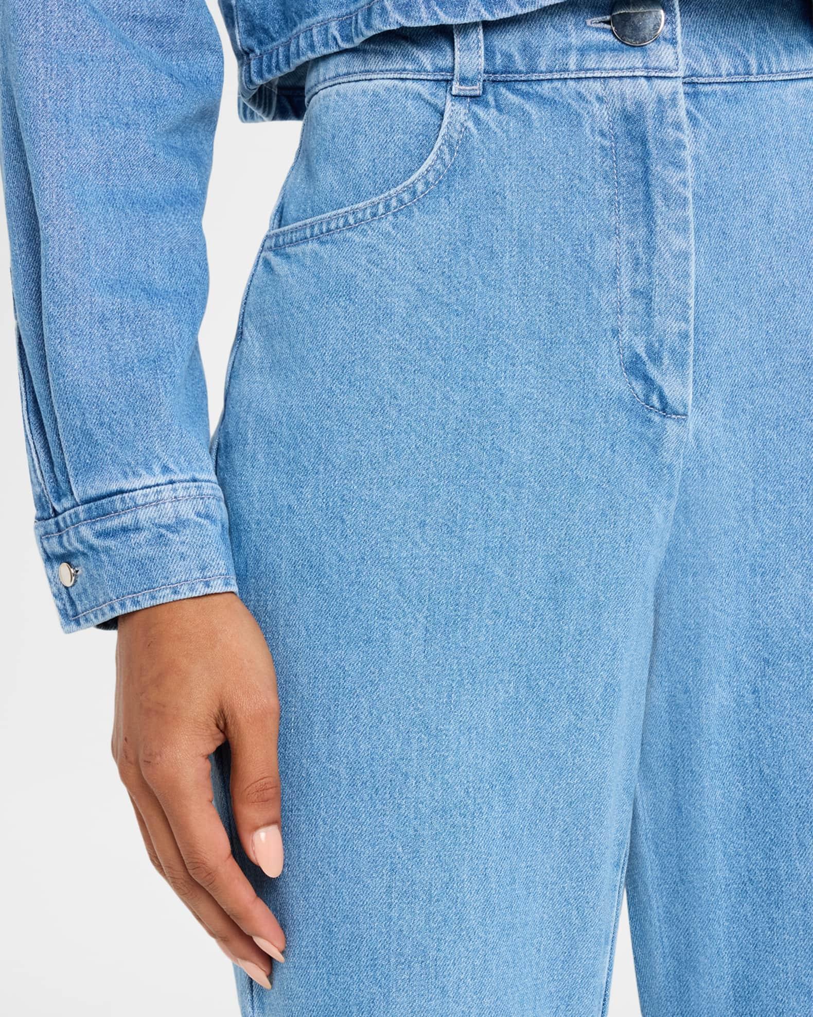 Gaia Denim Flare Pants  Product Image