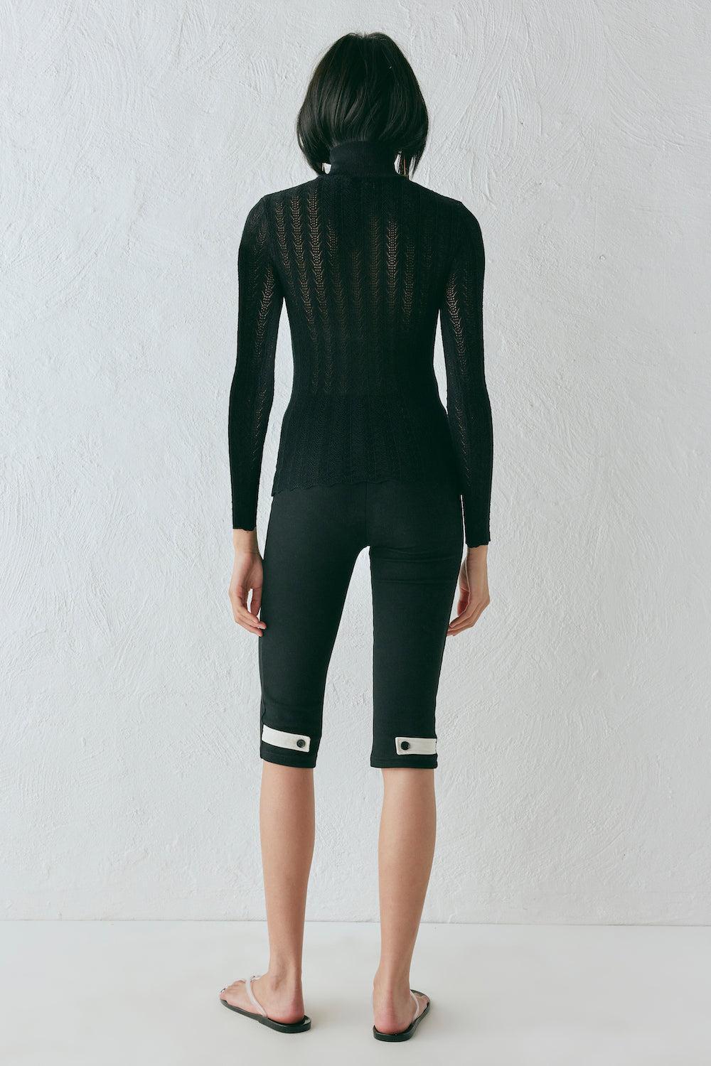 Harriet Knit Skivvy Black Product Image