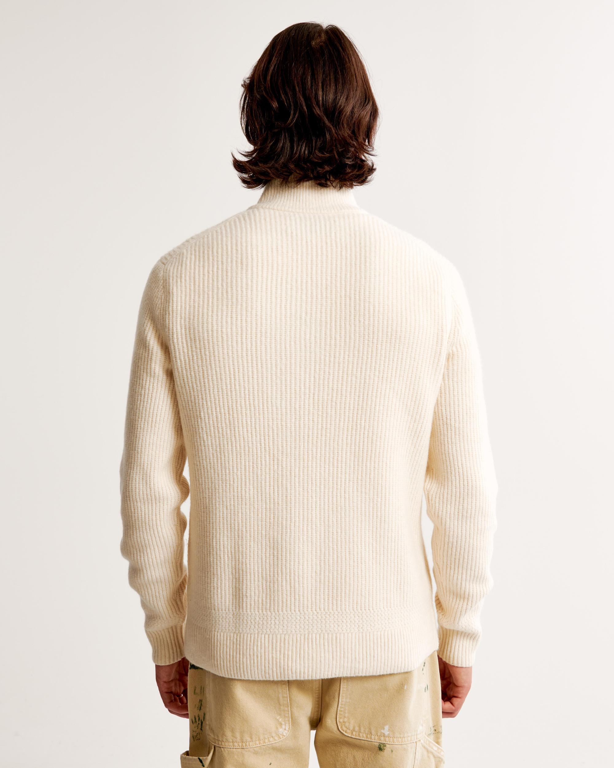 Elevated Quarter-Zip Sweater Product Image