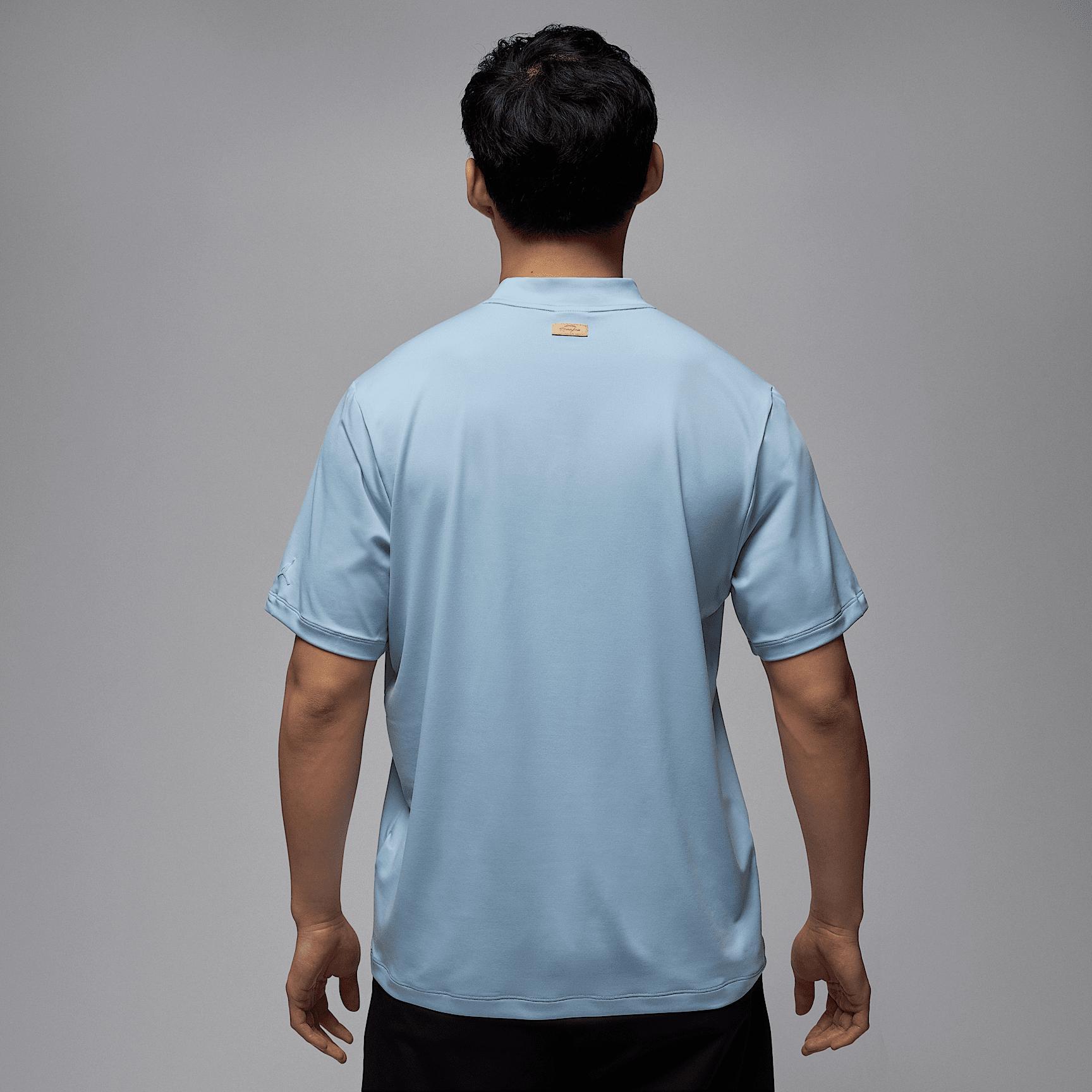 Men's Jordan Sport Mock-Neck Golf T-Shirt Product Image