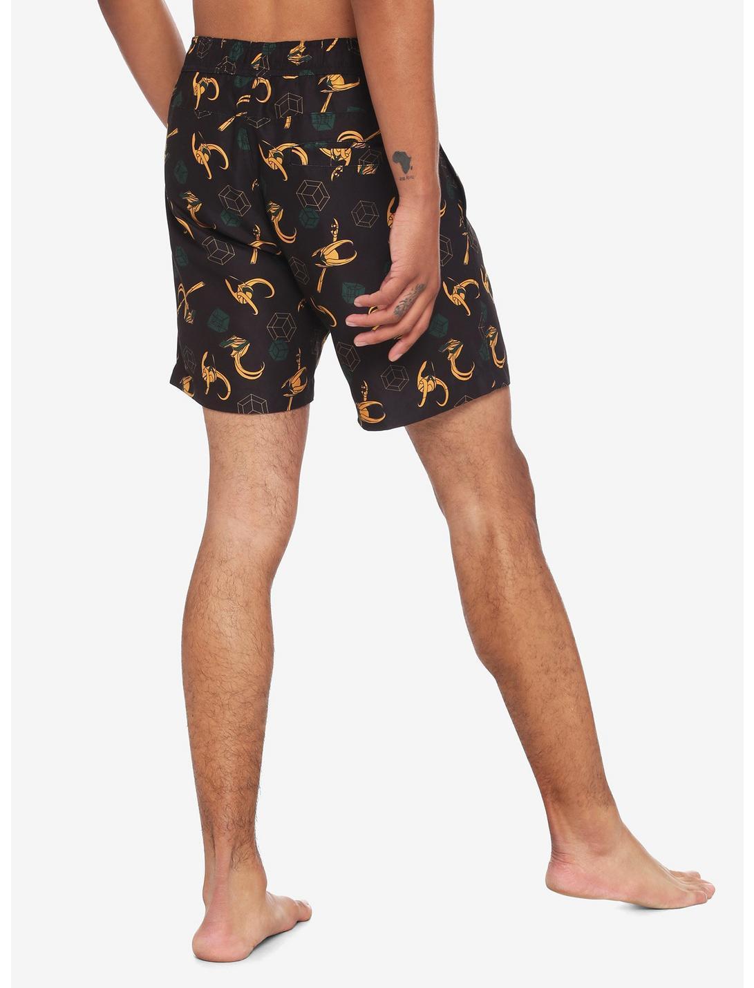 Marvel Loki Helmet Swim Trunks Product Image