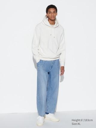 Relaxed Ankle Jeans Blue 3XL UNIQLO US Product Image