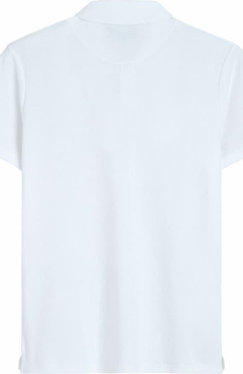Mens Organic Terry Polo Shirt Product Image