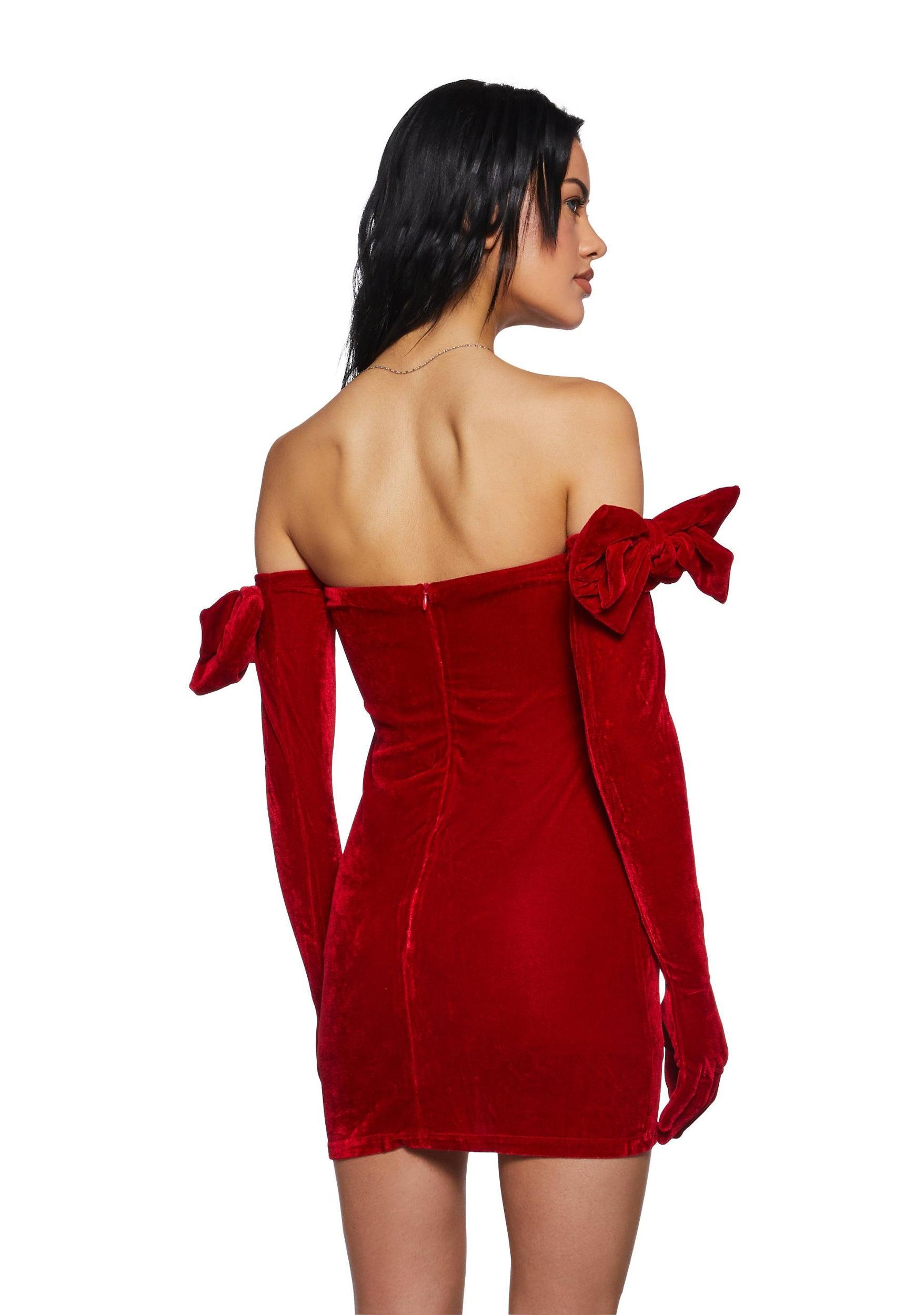 Pretty Perfection Mini Dress Set - Red Baby Product Image