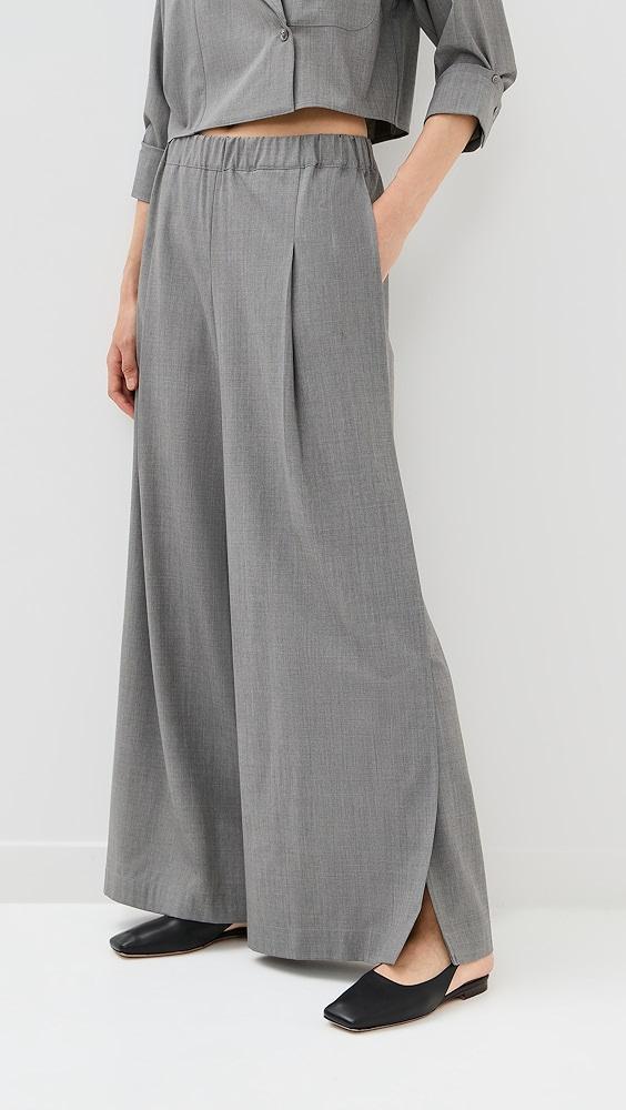 TWP Eva with Tux Pleat Pants | Shopbop Product Image