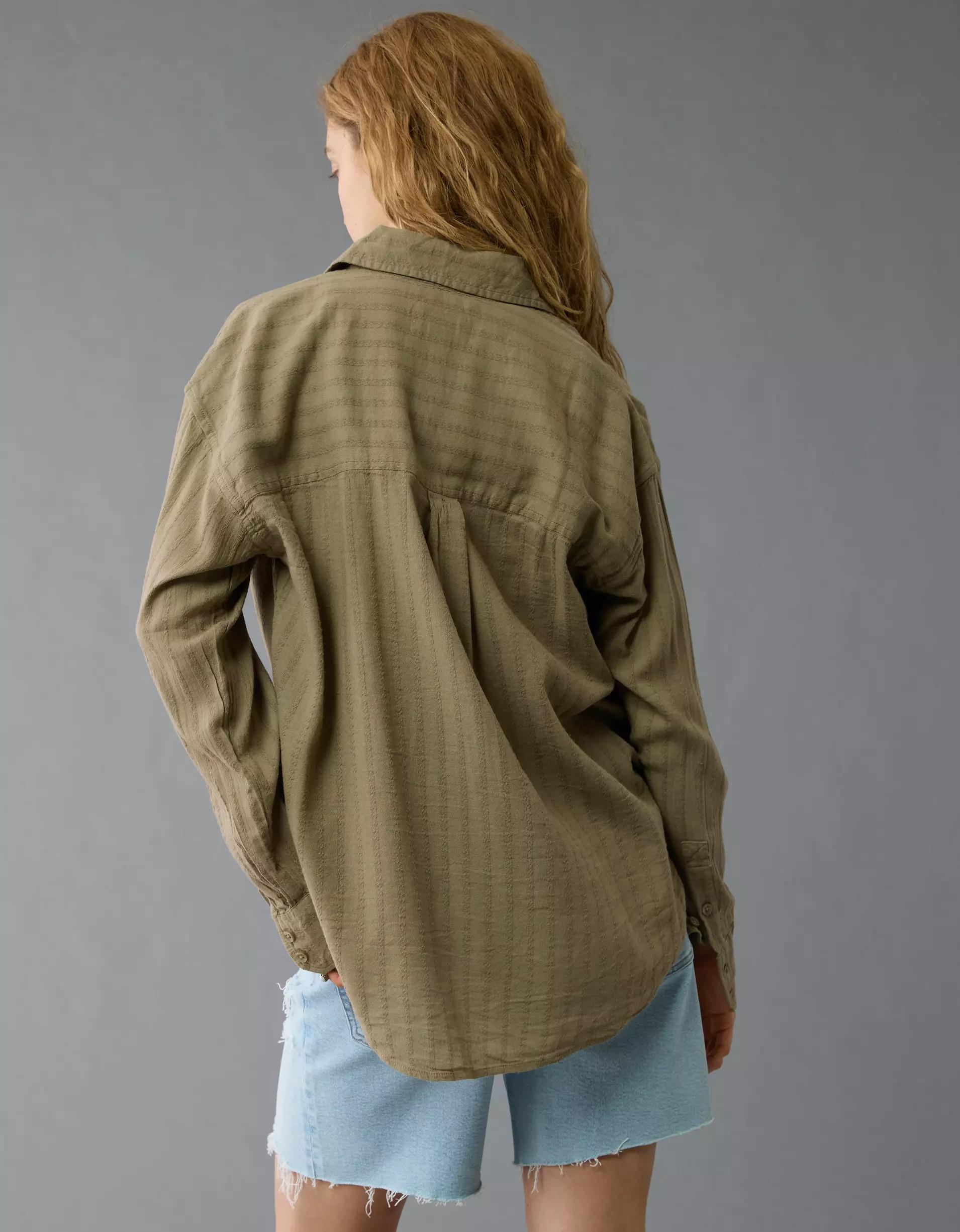 AE Perfect Button-Up Shirt Product Image