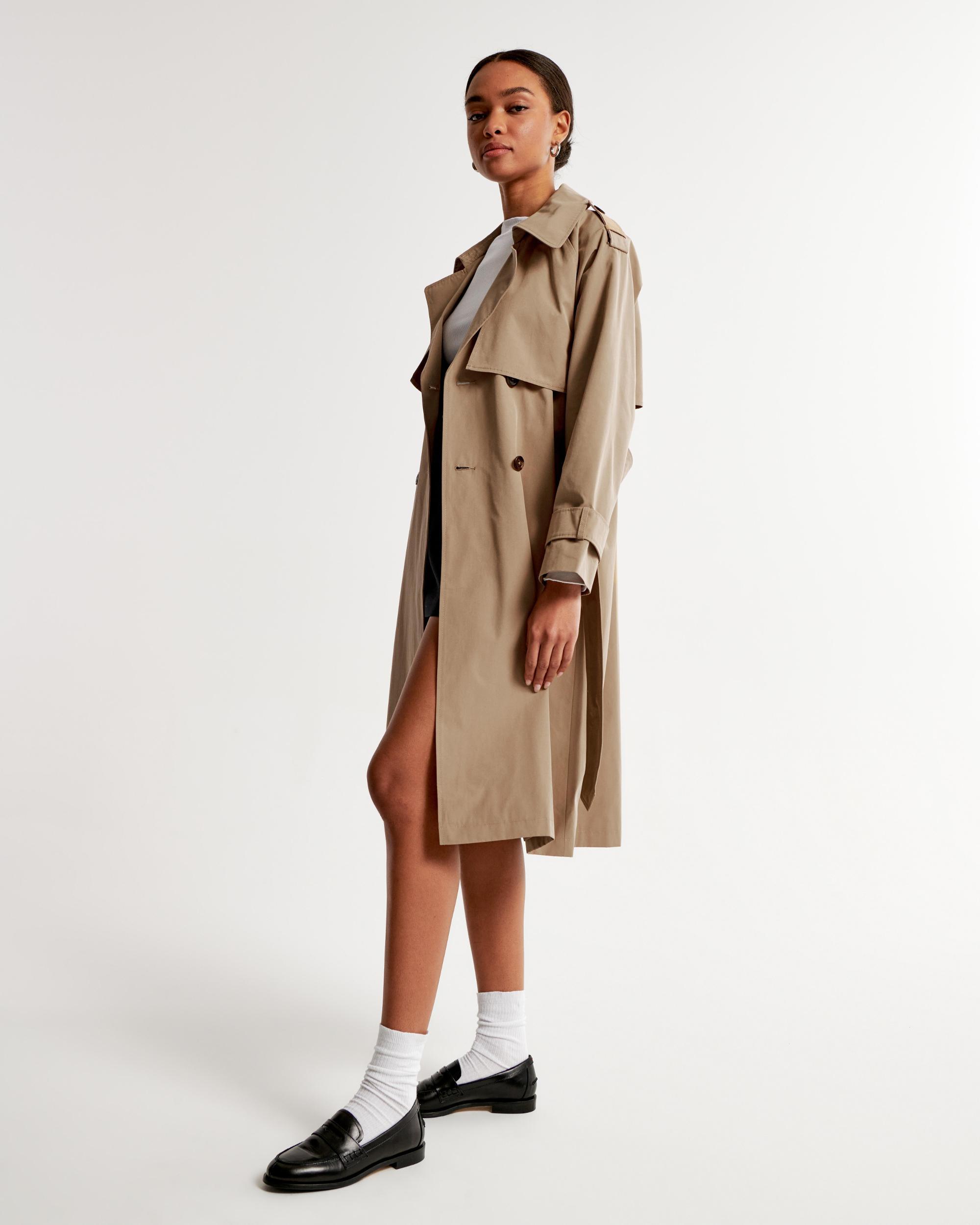 Classic Long Trench Coat Product Image
