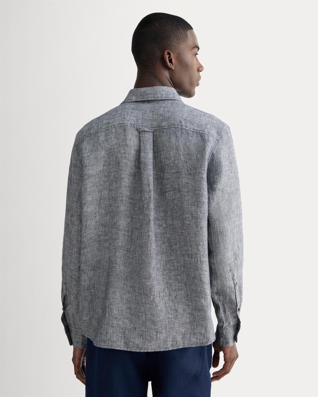 The Linen Utility Shirt Product Image