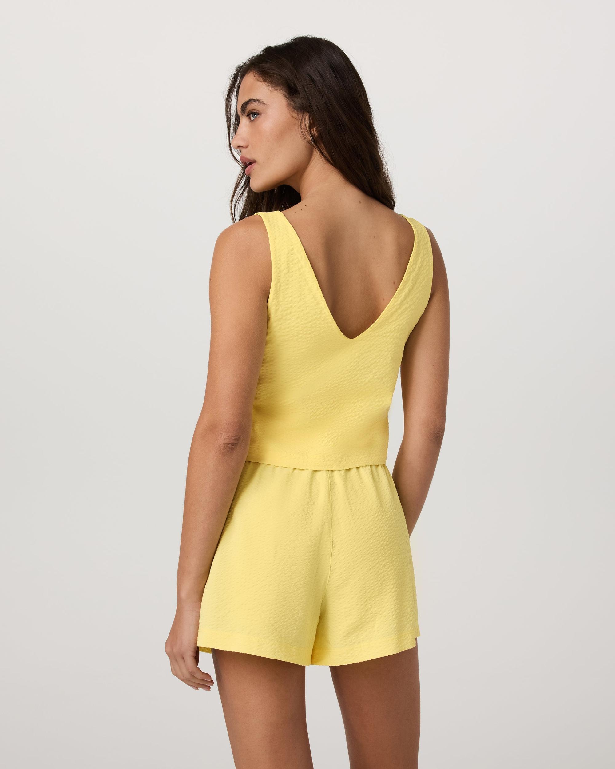 Villa Textured Crop Tank Product Image