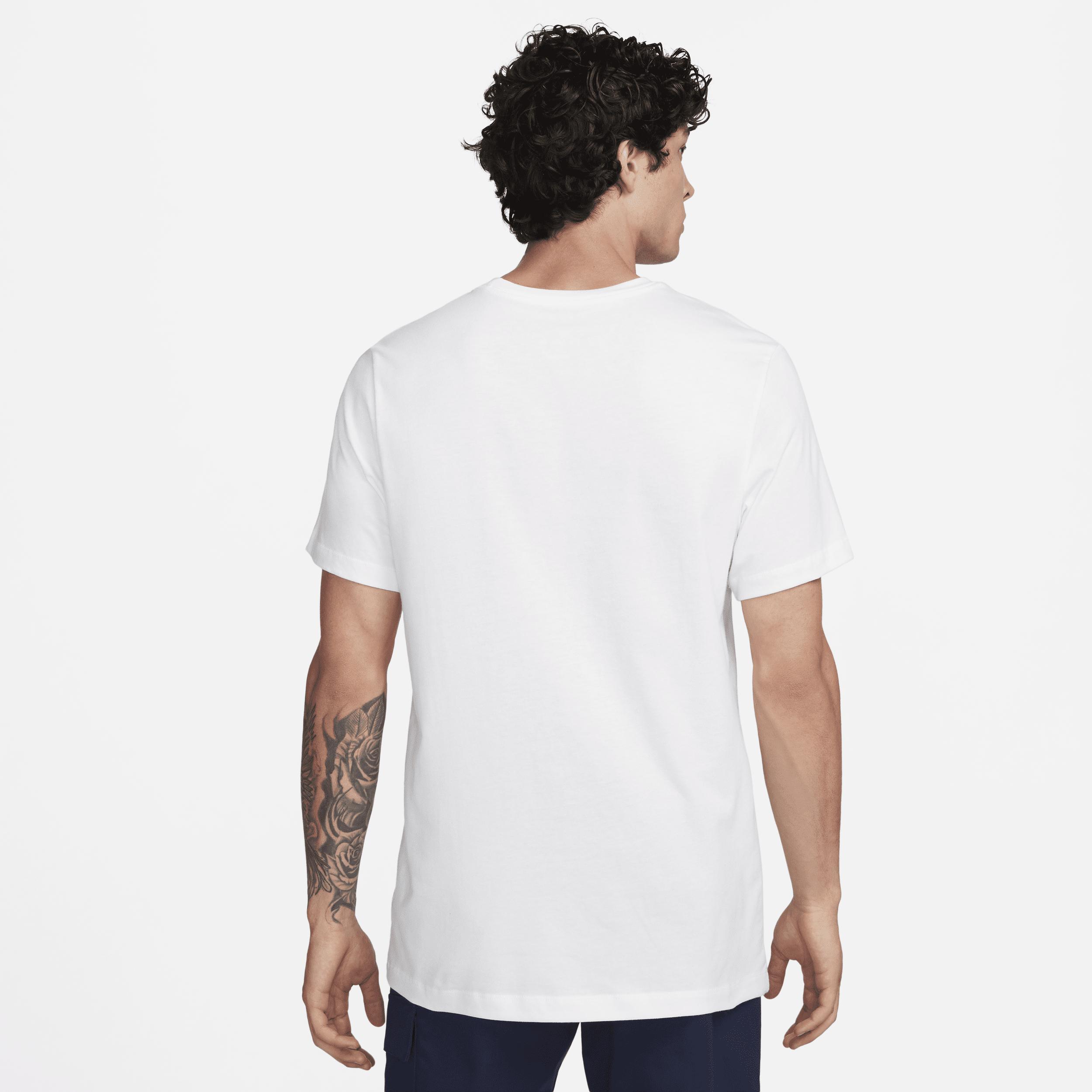 Men's Nike White Club America Crest T-Shirt, Size: Small, Caf White Product Image