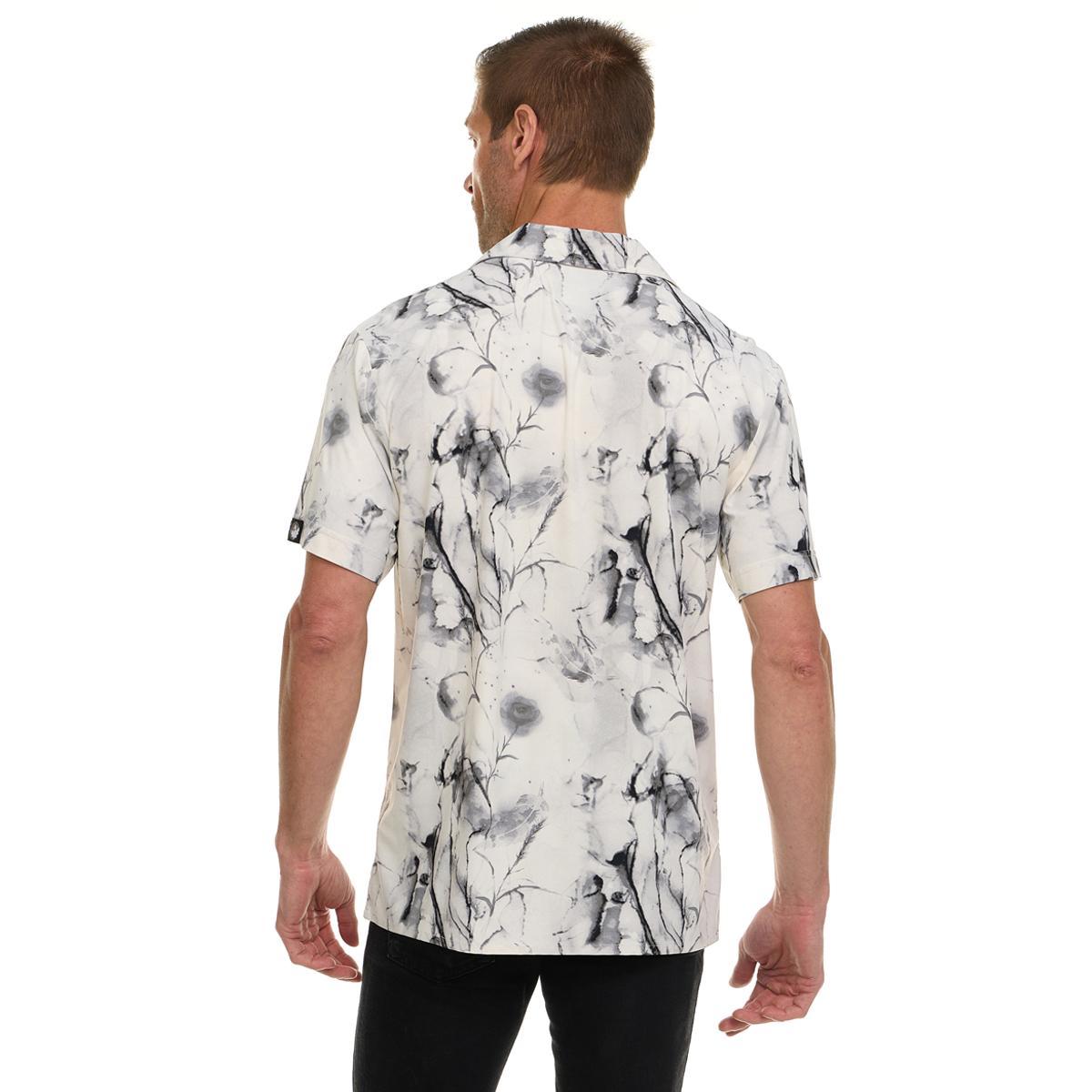 Canada Weather Gear Men’s Printed Camp Collar Shirt Product Image