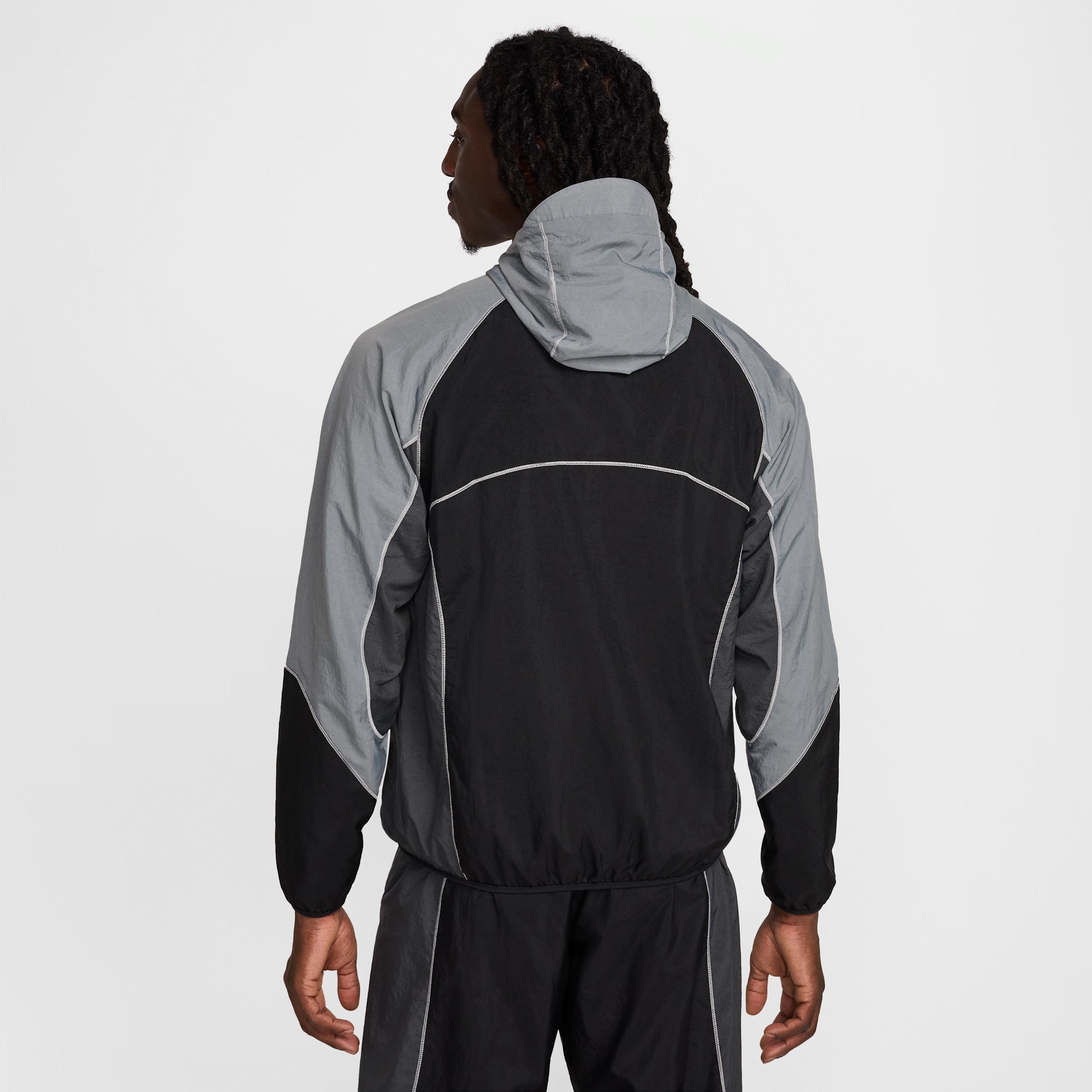 Nike Men's Strike+ Water-Repellent Hooded Soccer Jacket Product Image