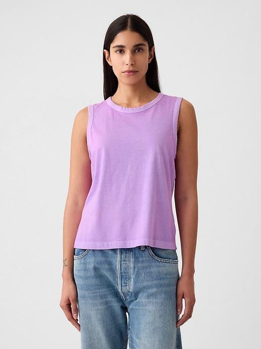 Organic Cotton Vintage Tank Top Product Image