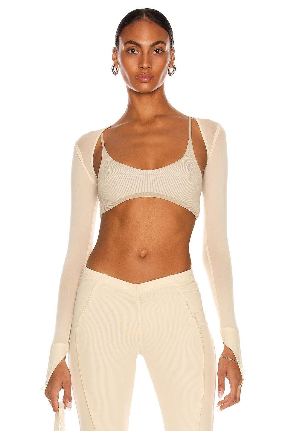 V Cut Shrug Product Image