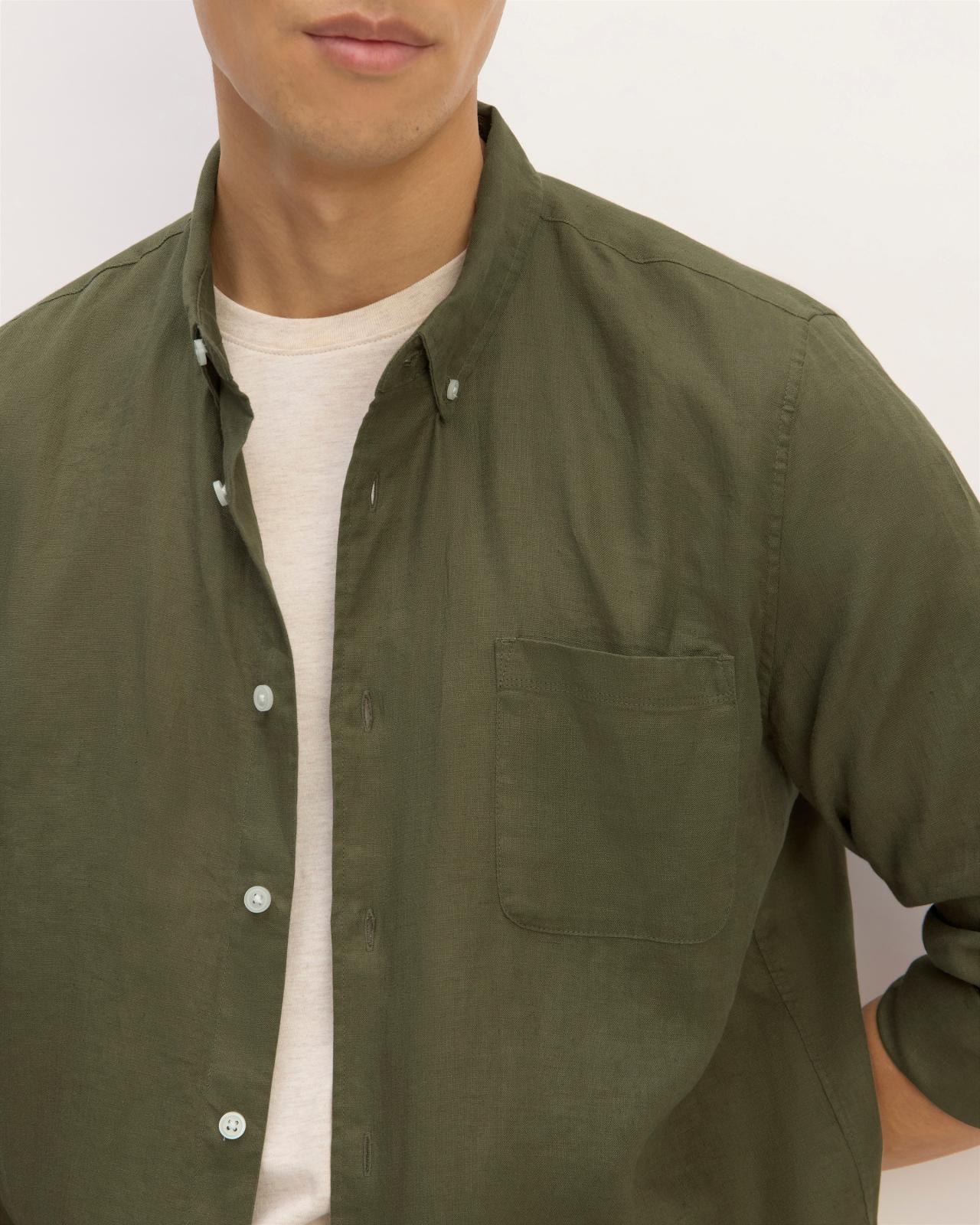 The Classic Shirt in Linen Product Image