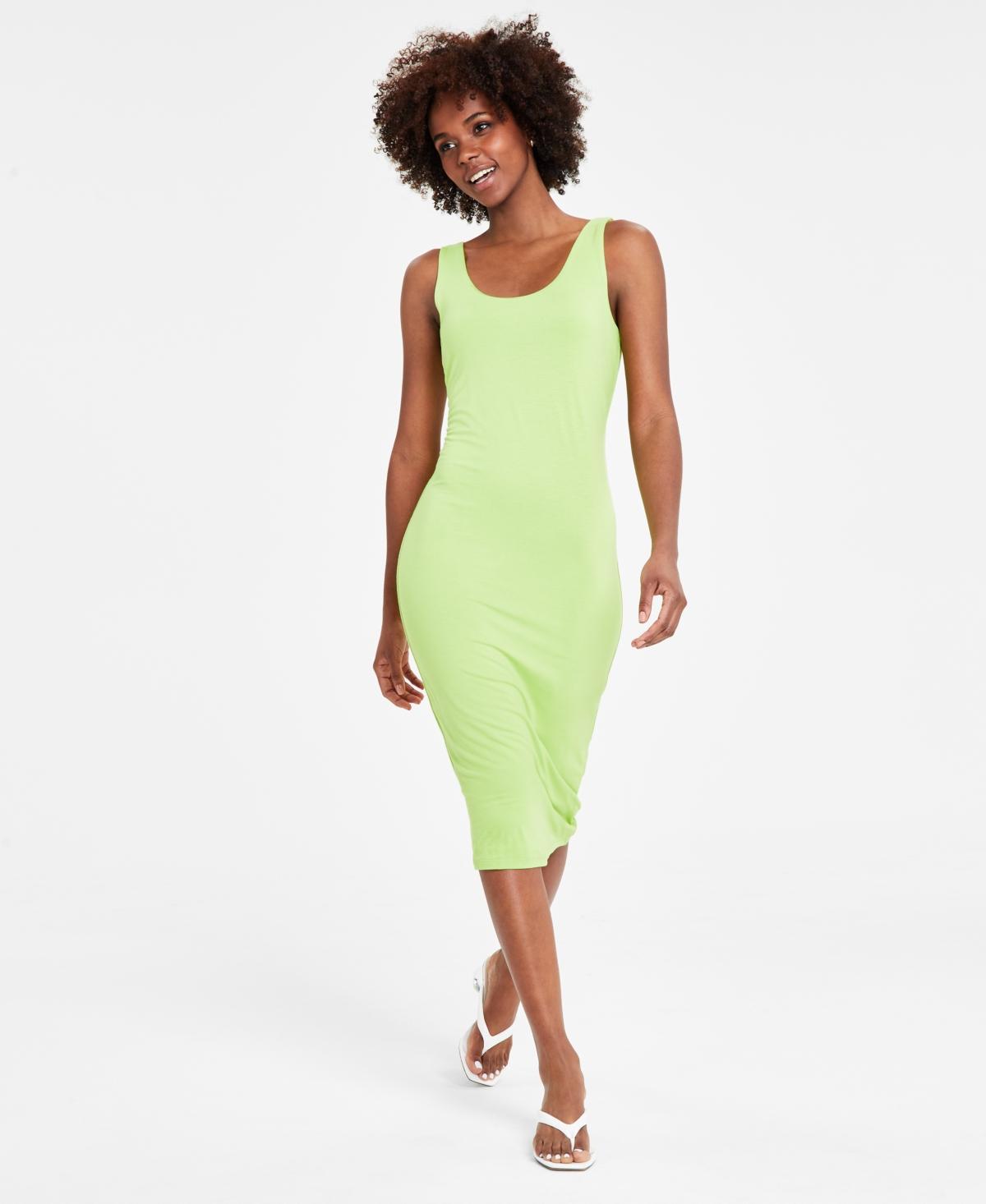 Bar Iii Womens Sleeveless Midi Bodycon Dress, Created for Macys Product Image