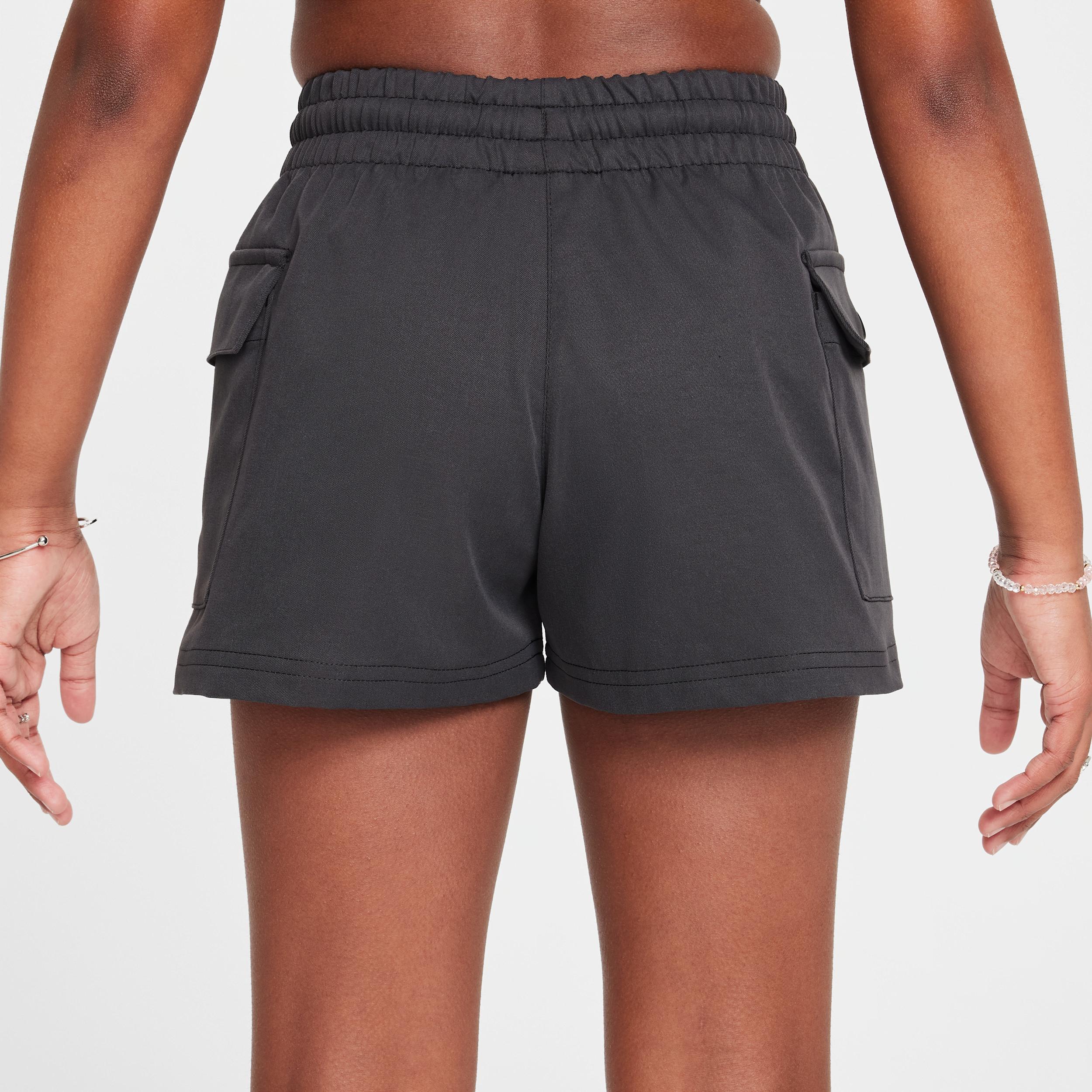 Unisex Nike Sportswear Girls' Woven Cargo Shorts Product Image