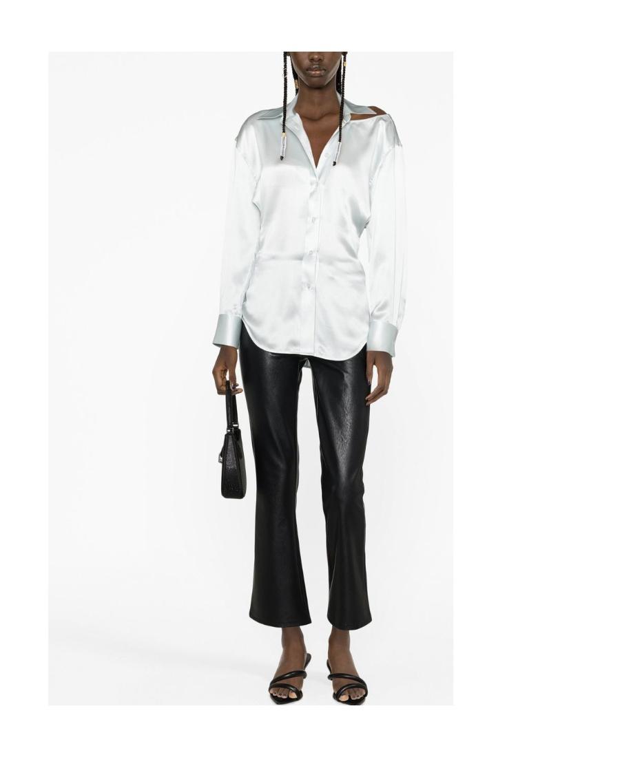 ALEXANDER WANG T Long-sleeve Shirt In White Product Image