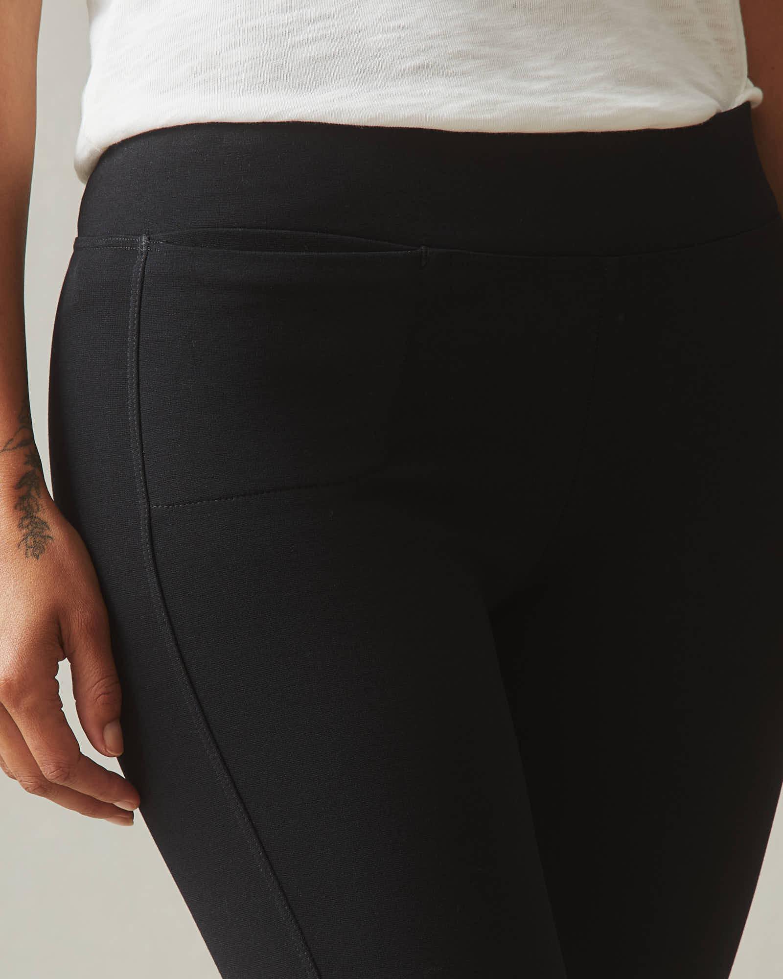 Women's Ponte Slim Pant - Super Black Female Product Image
