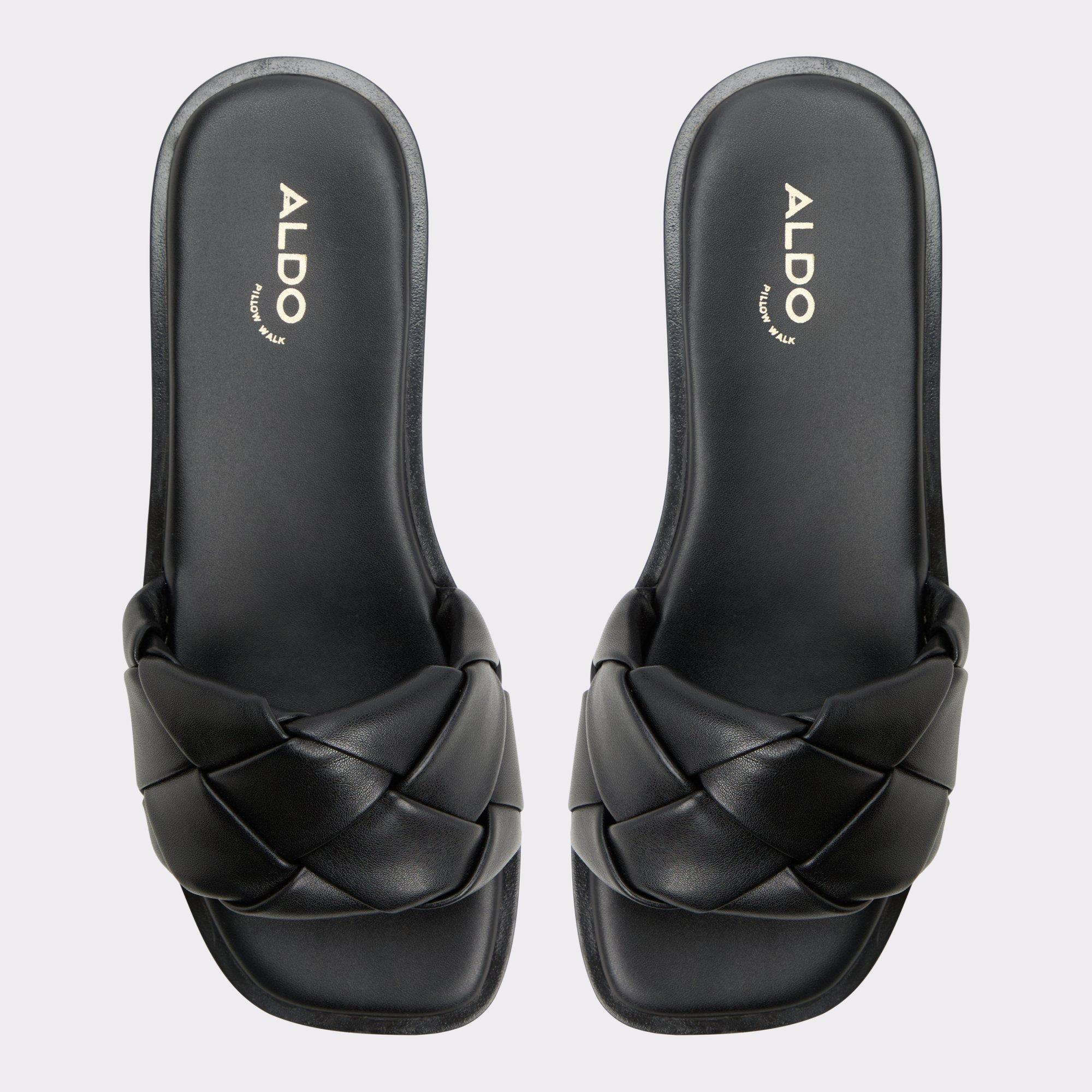 Esterelle Other Black Women's Flat Sandals | ALDO US Product Image