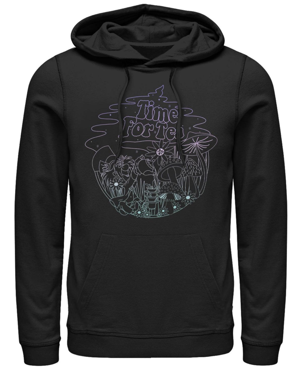 Mens Jurassic Park T-Rex Gradient Sunset Hoodie Product Image