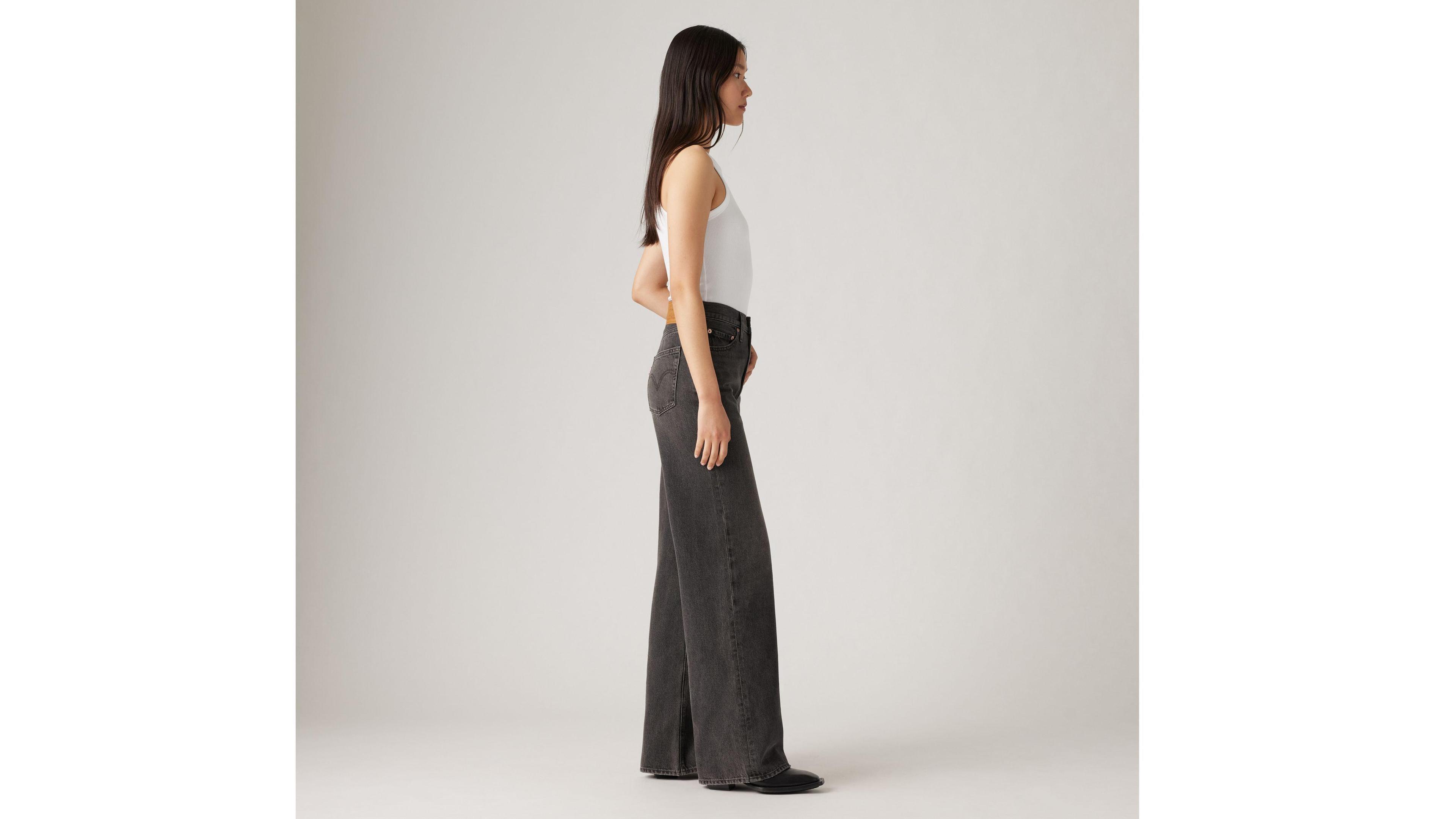 Ribcage Wide Leg Corduroy Women's Jeans Product Image