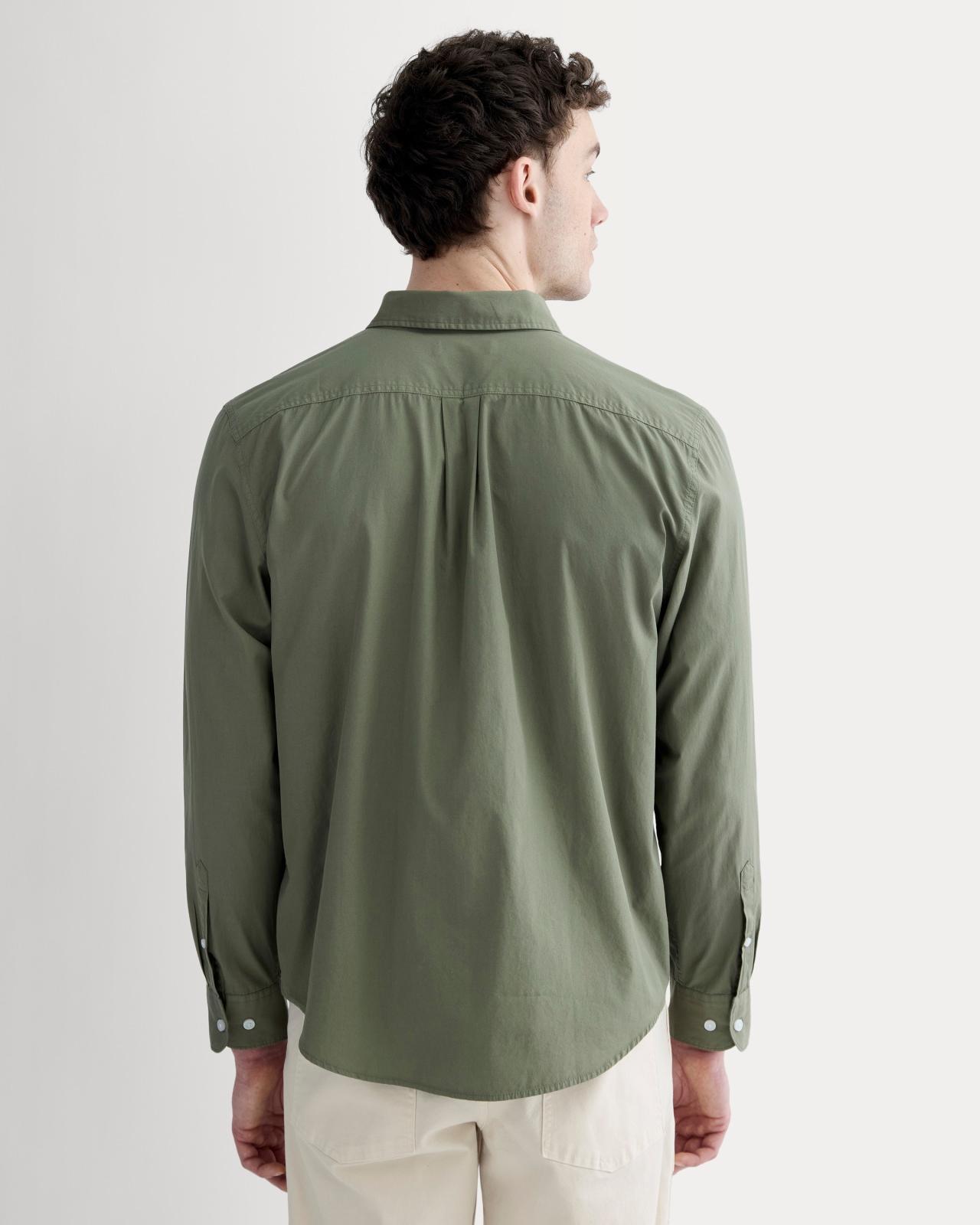 The Washed Poplin Shirt Product Image