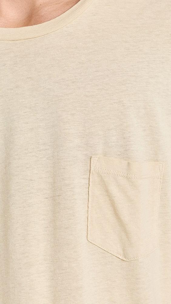 Marine Layer Relaxed Hemp Cotton Tee | Shopbop Product Image