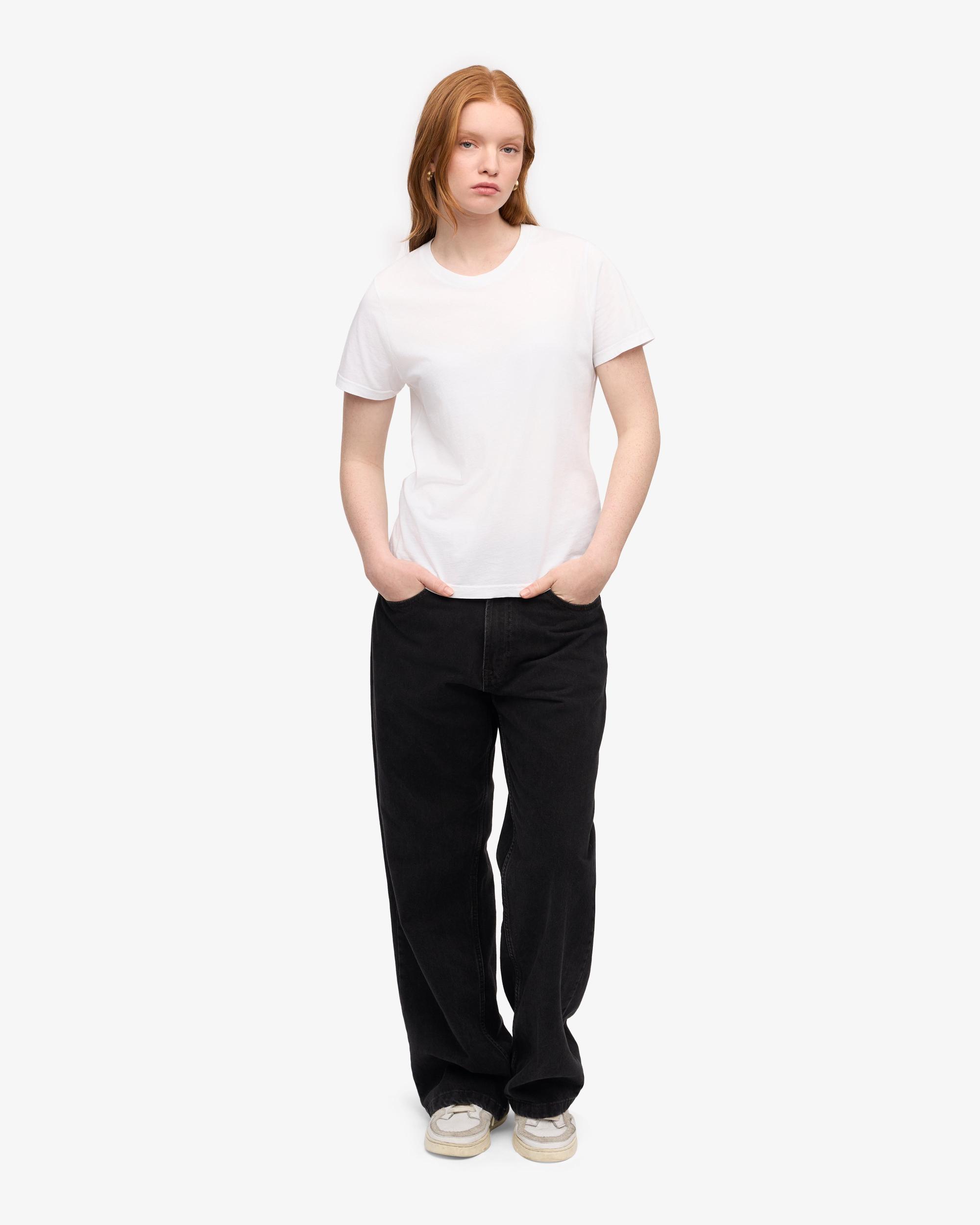Women Light Organic Tee - Optical White Product Image