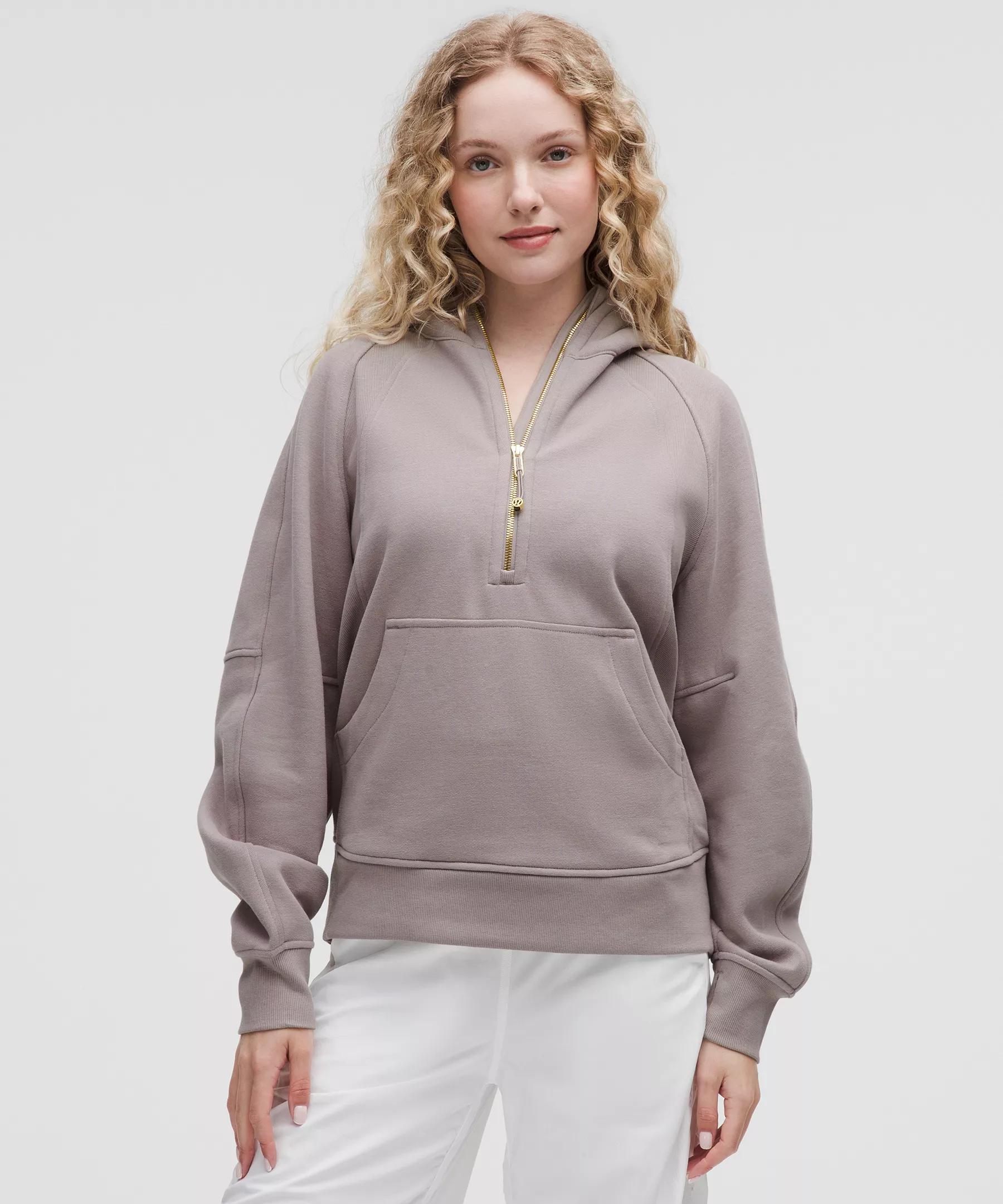 Scuba Oversized Half-Zip Hoodie *Long Product Image