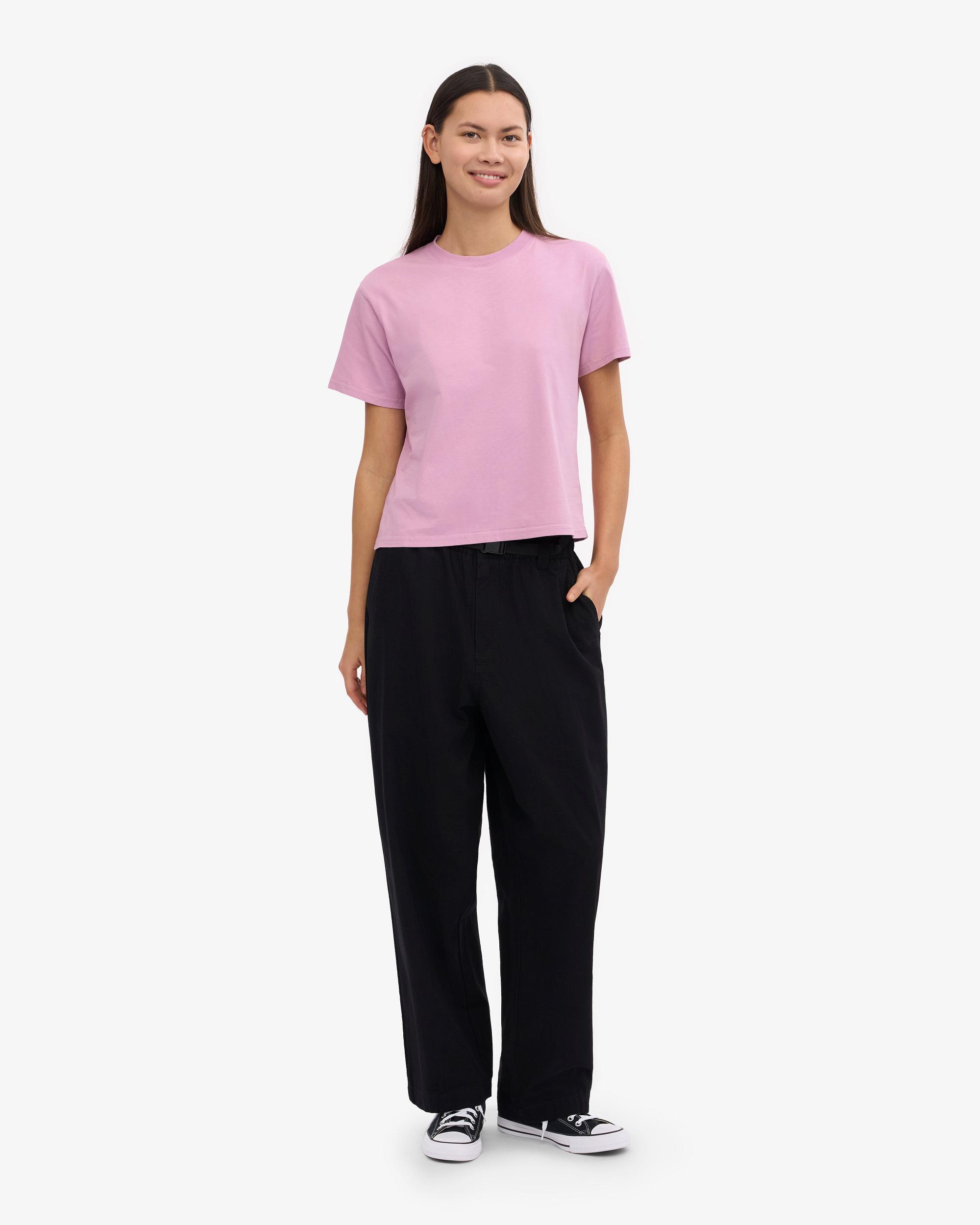 Type: CS2057/Organic Boxy Crop Tee/F Product Image